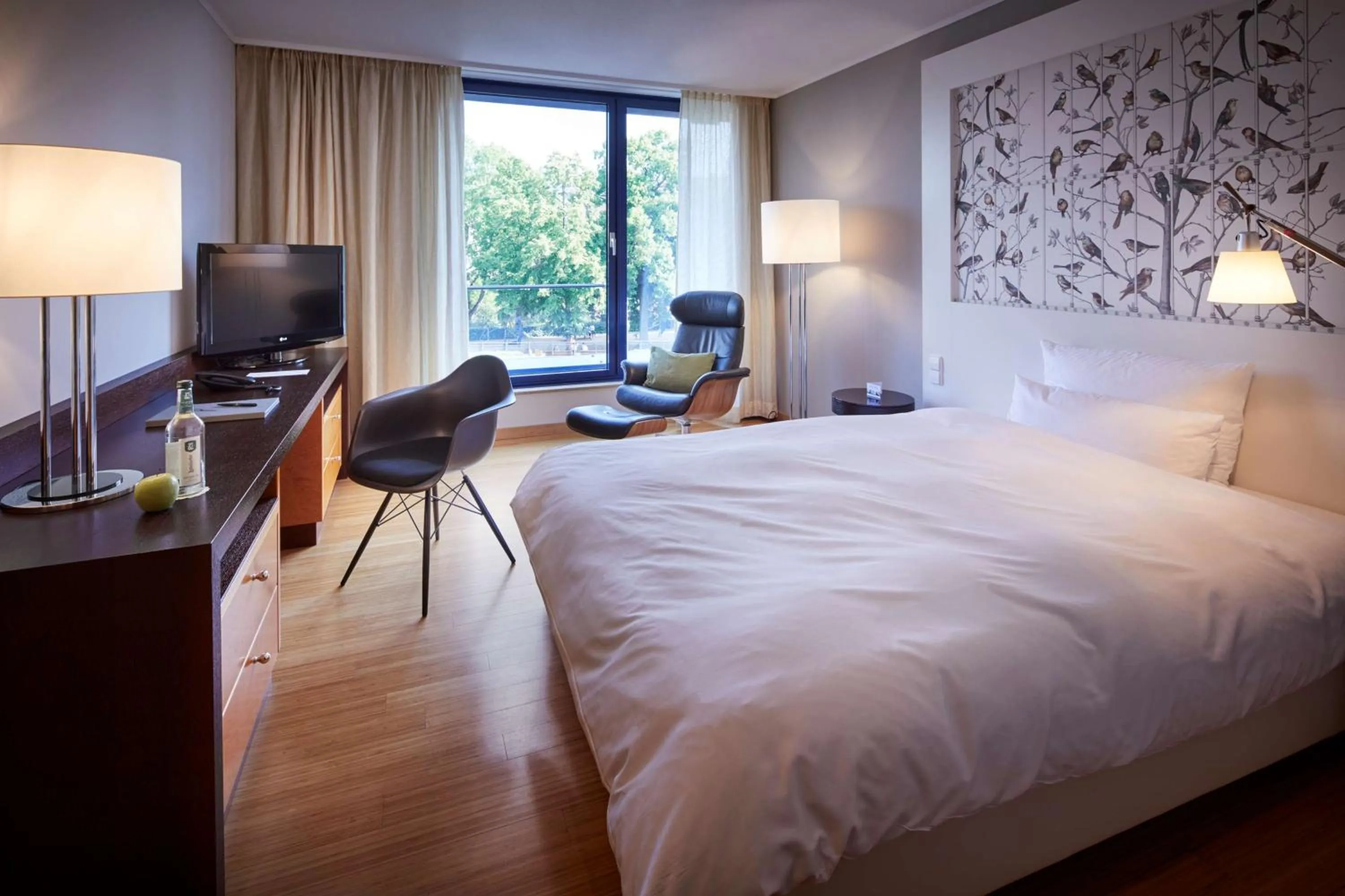 Photo of the whole room, Bed in Parkhotel Pforzheim