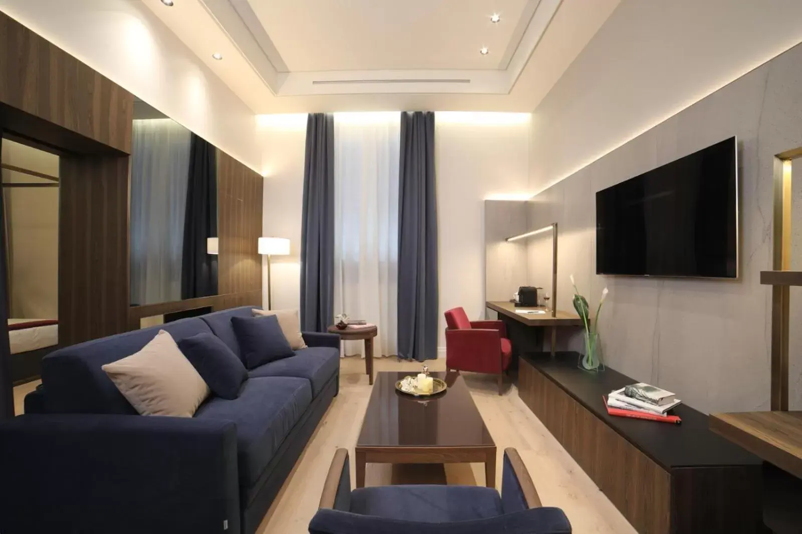 Living room, Seating Area in Messori Suites