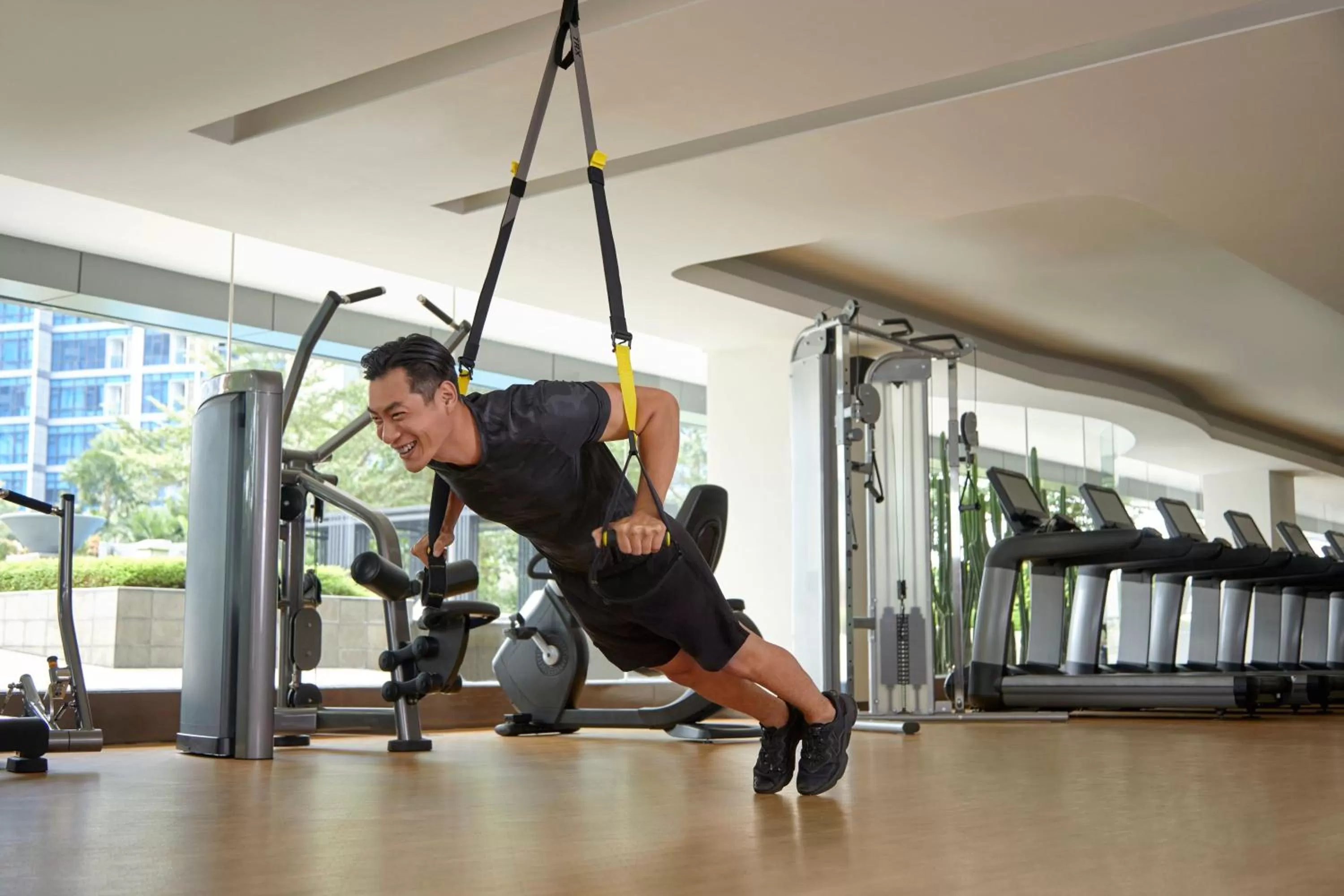 Fitness centre/facilities in The Westin Surabaya