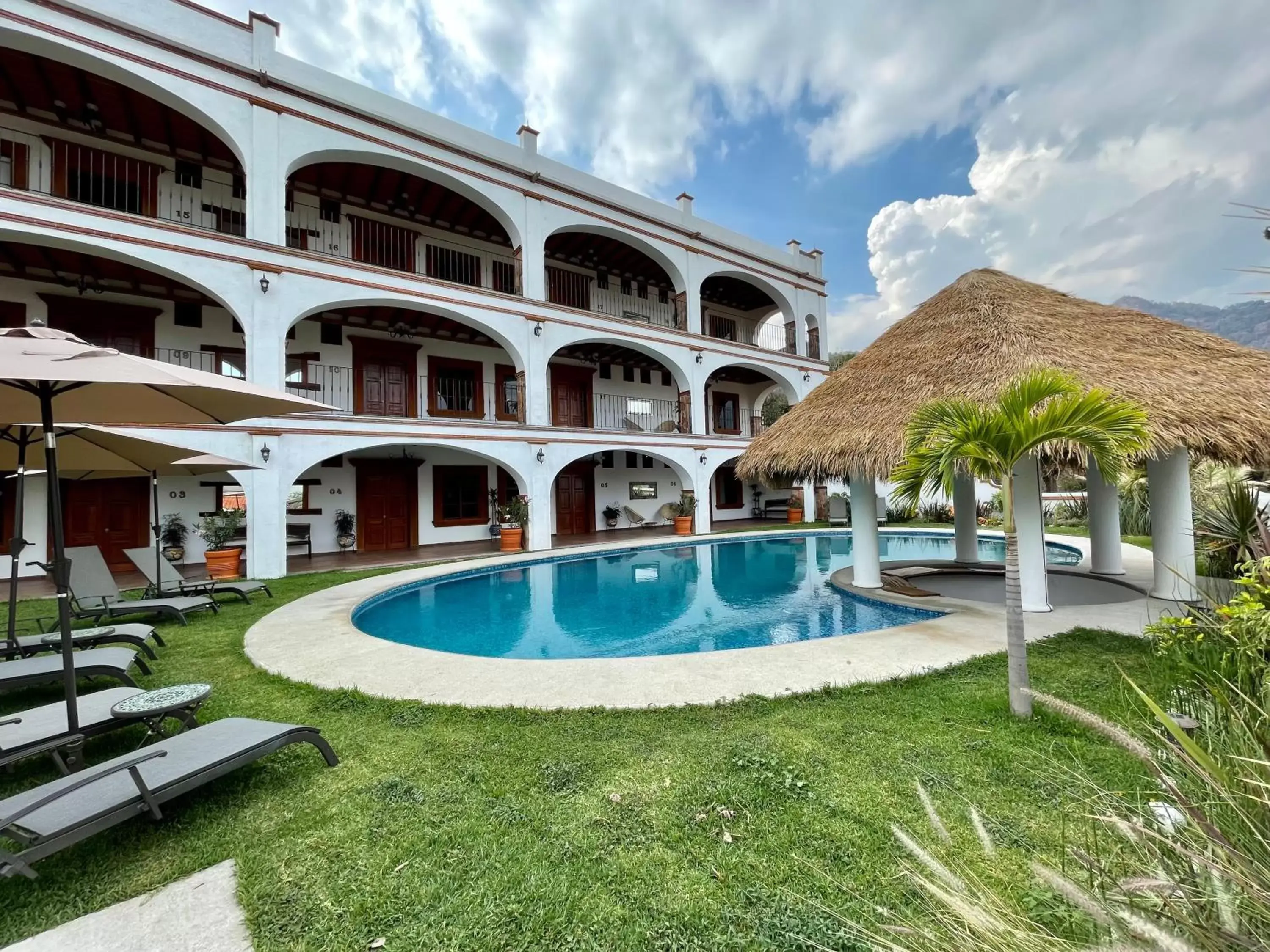 Patio, Swimming Pool in Palacio Del Cobre