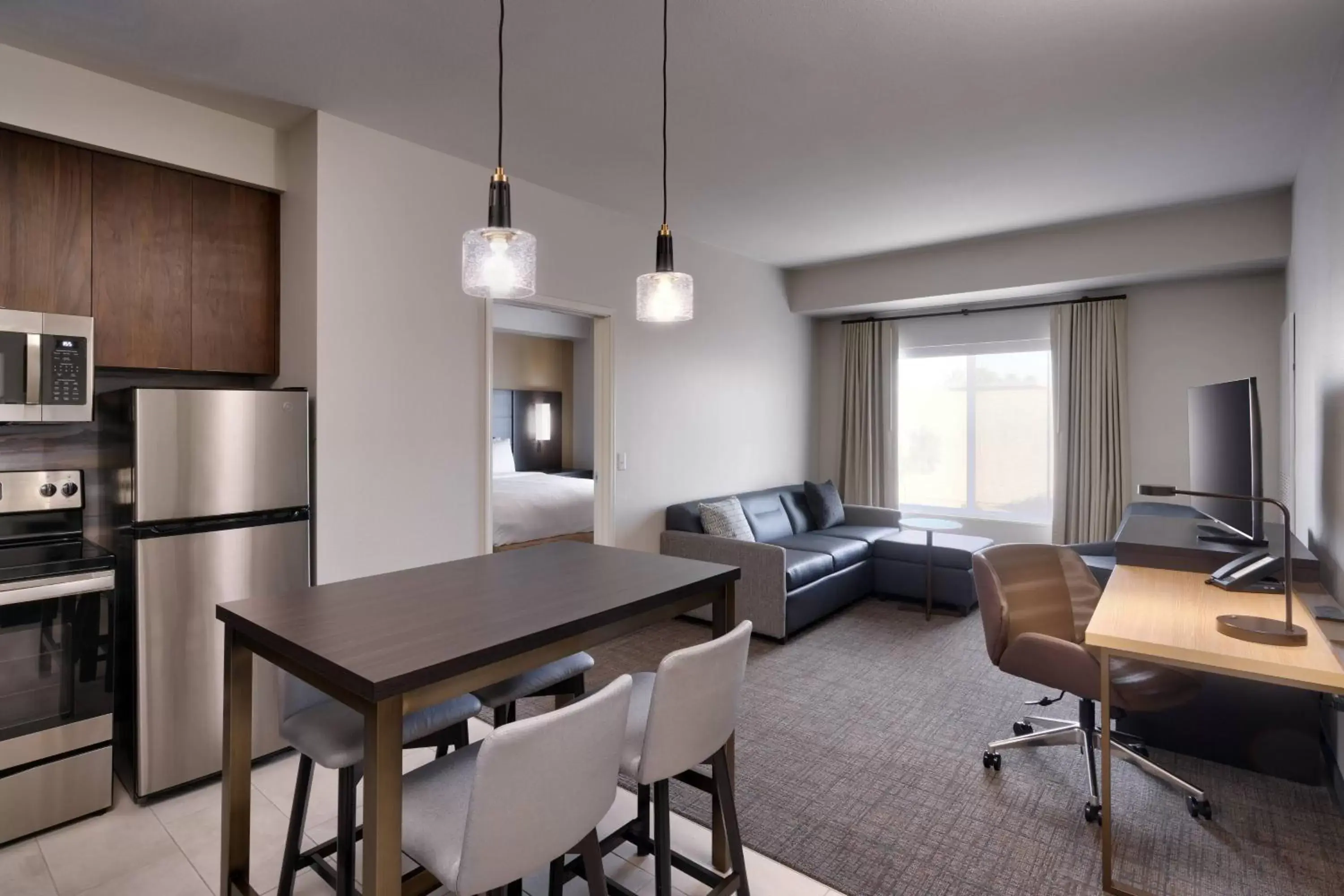 Bedroom, Dining Area in Residence Inn by Marriott La Quinta