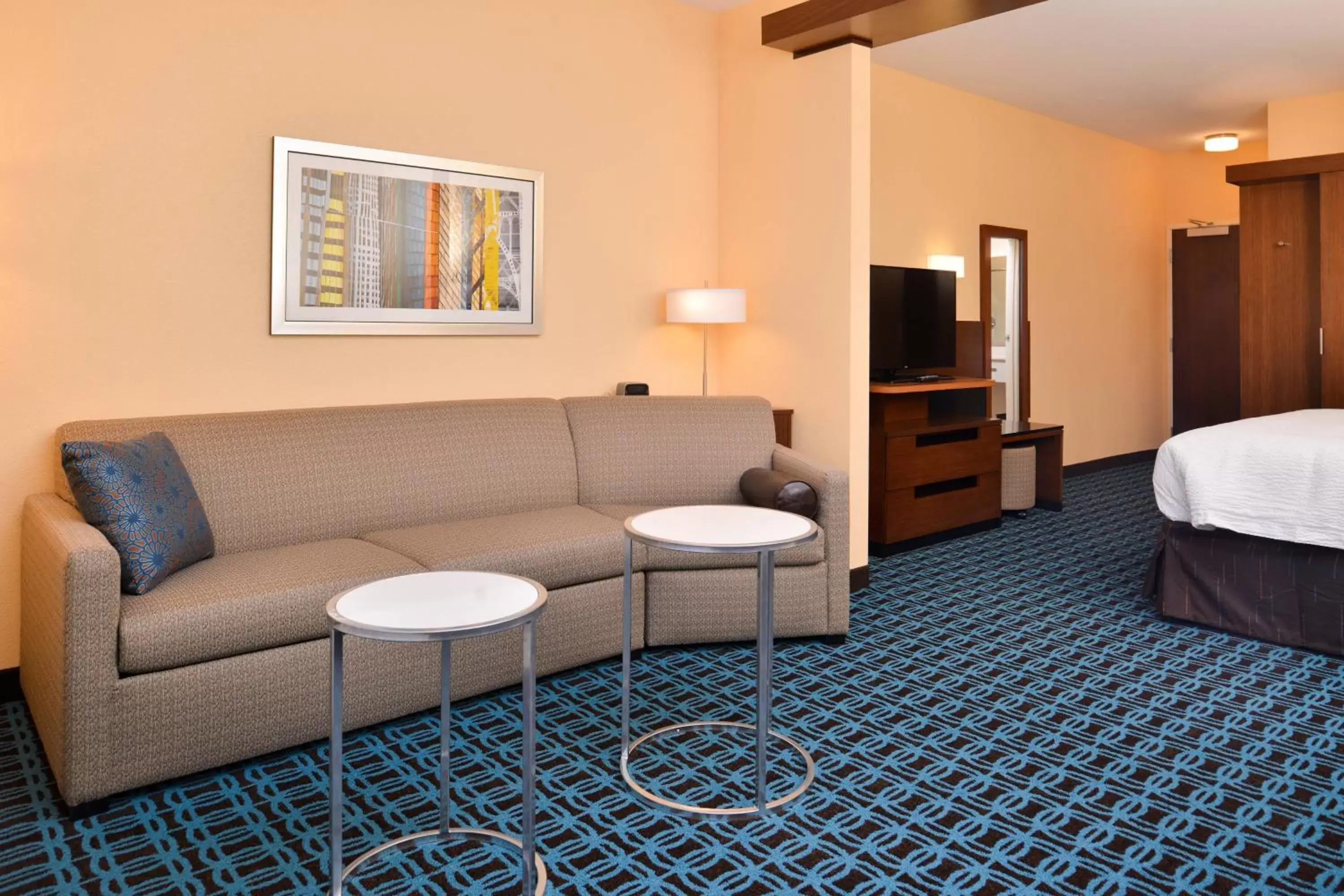 Photo of the whole room, Seating Area in Fairfield Inn & Suites by Marriott St. Joseph