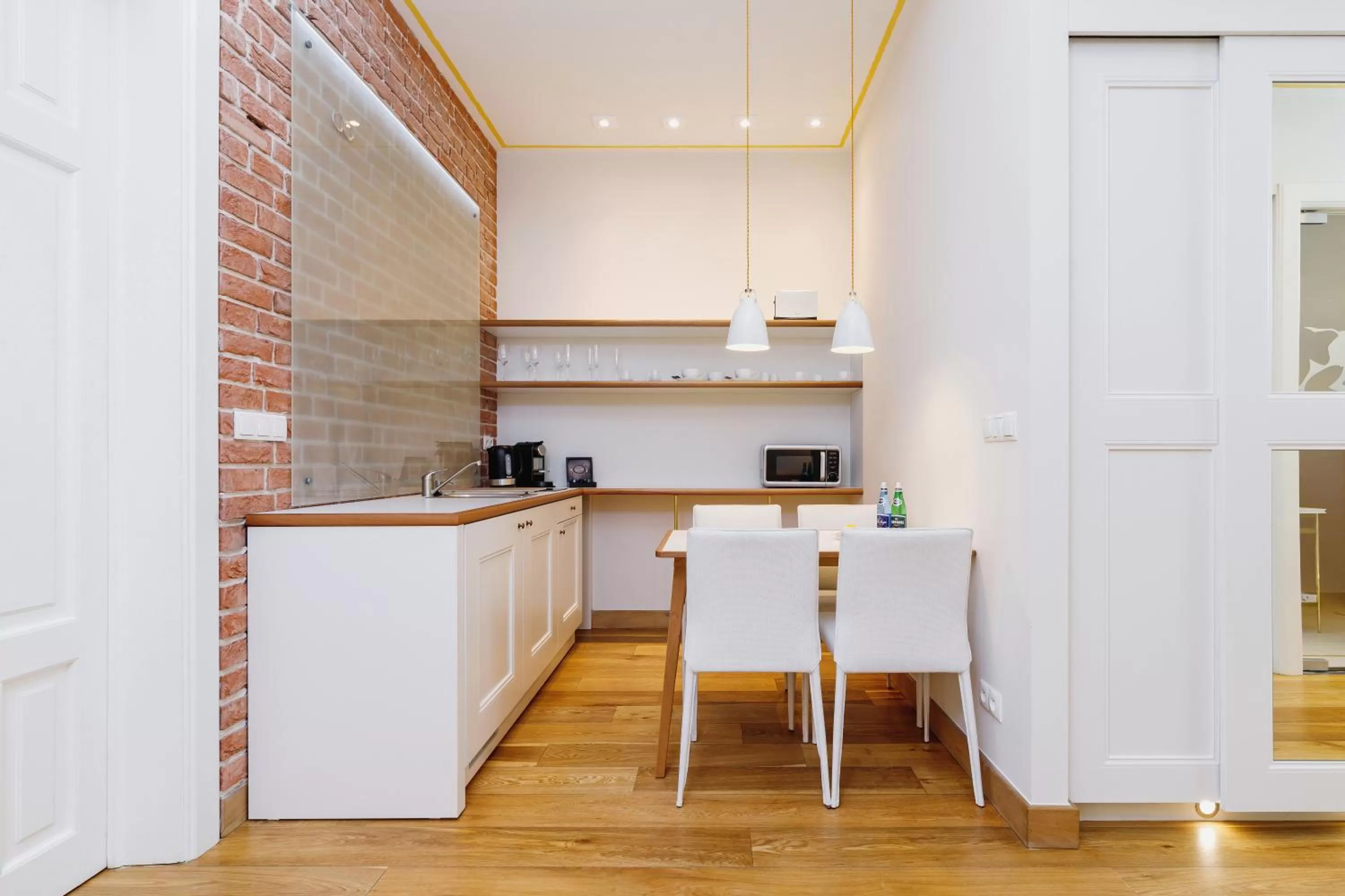 Kitchen or kitchenette in Apartamenty Bracka 6