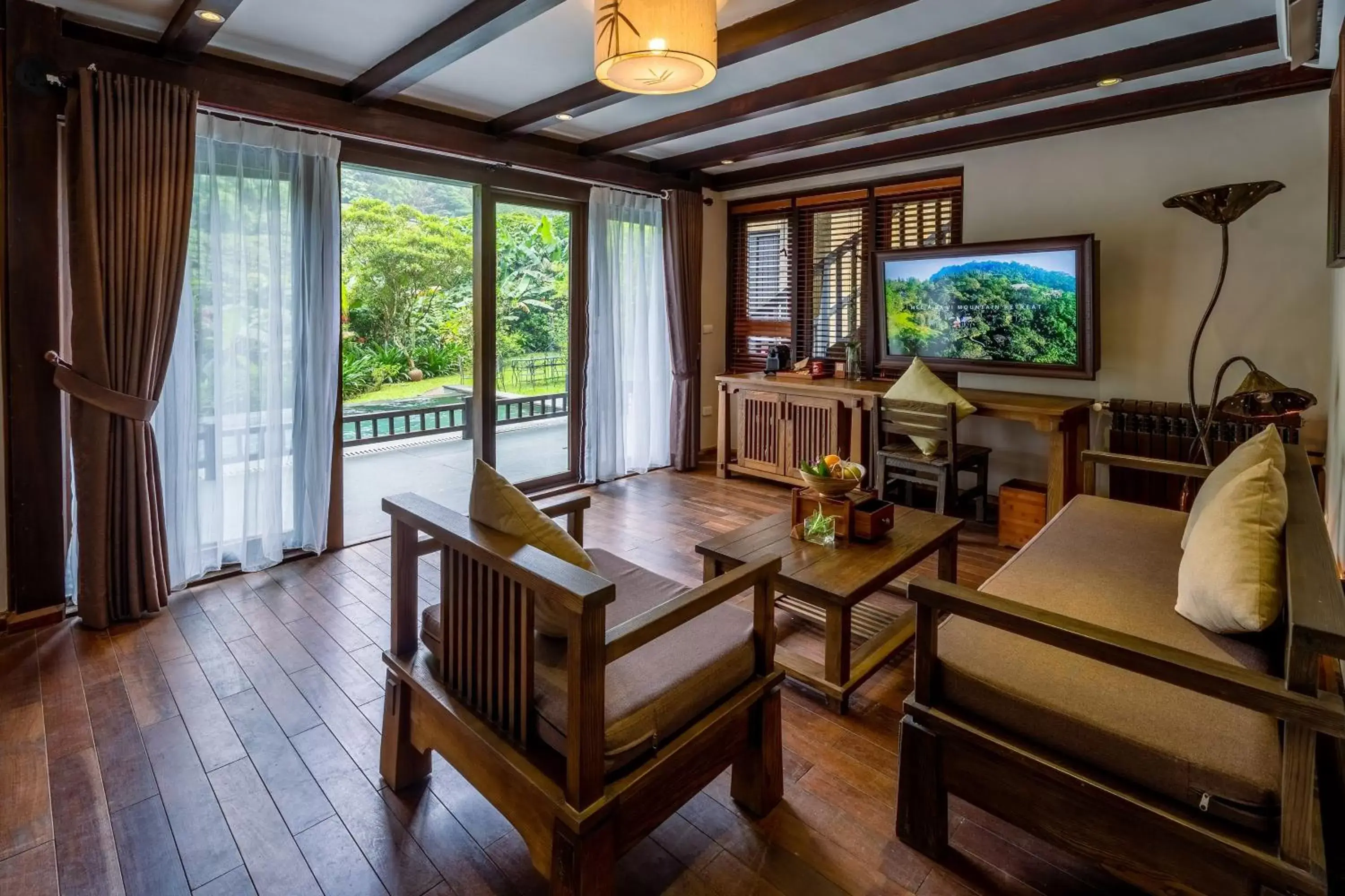 Garden, Seating Area in Melia Ba Vi Mountain Retreat