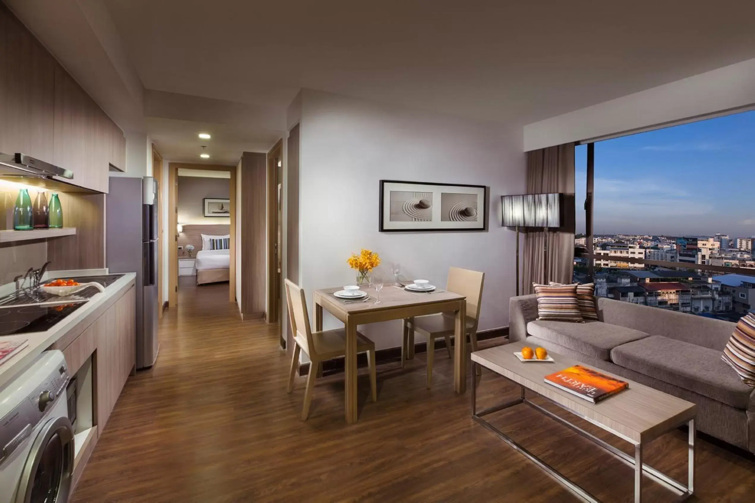 Living room in Citadines Grand Central Sri Racha Living room in Citadines Grand Central Sri Racha