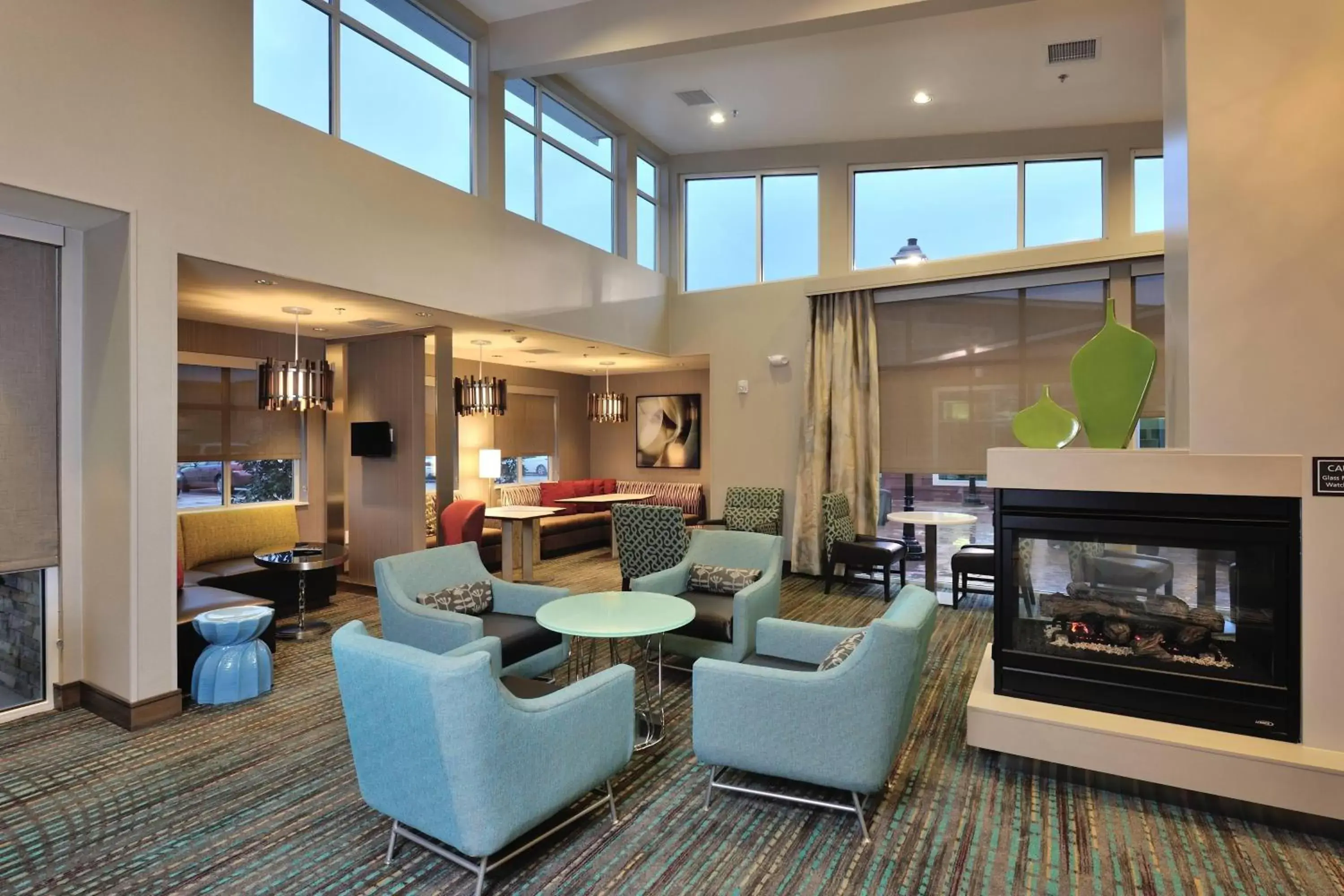 Lobby or reception, Lounge/Bar in Residence Inn by Marriott Houston Northwest/Cypress