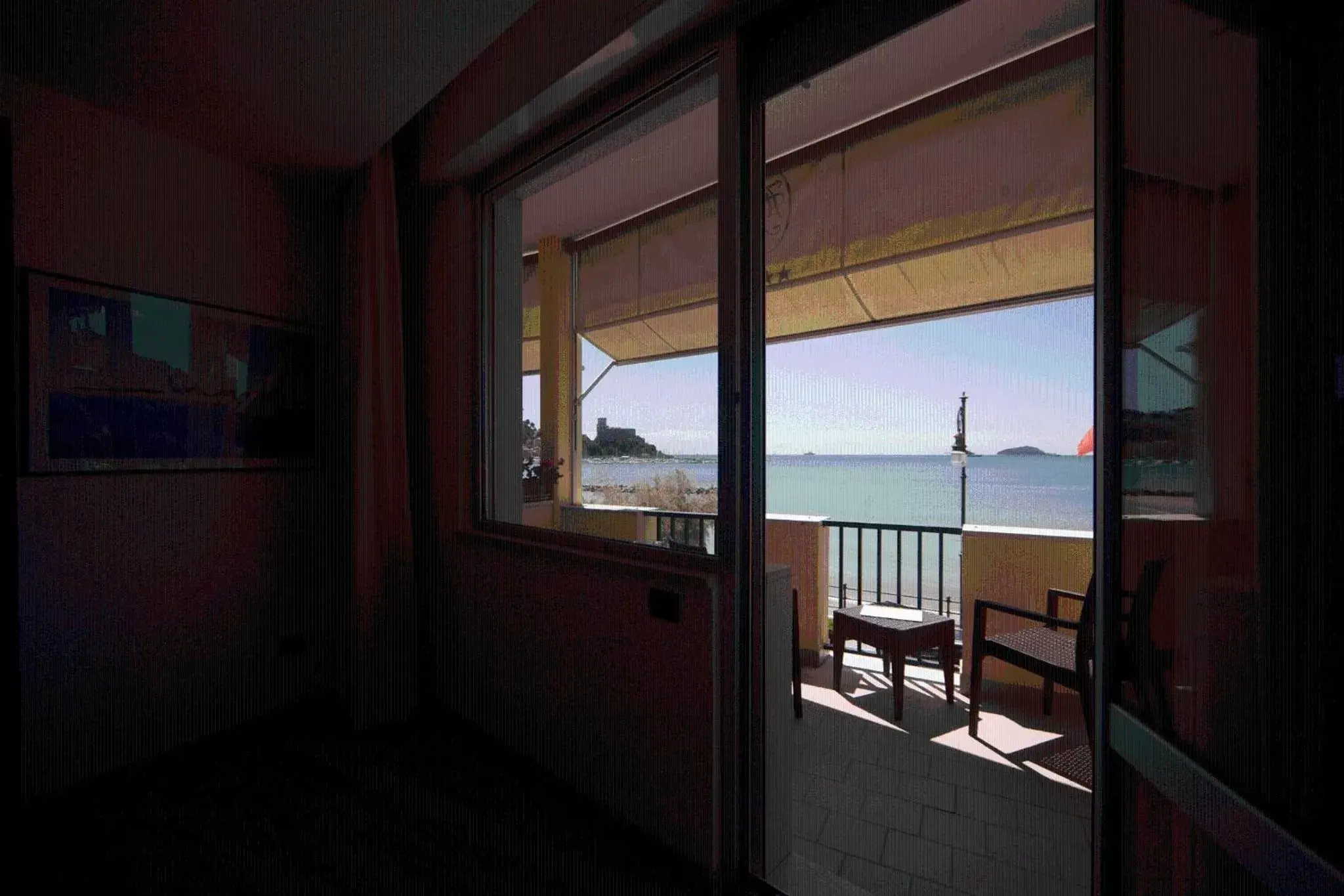 Balcony/Terrace in Hotel Florida Lerici