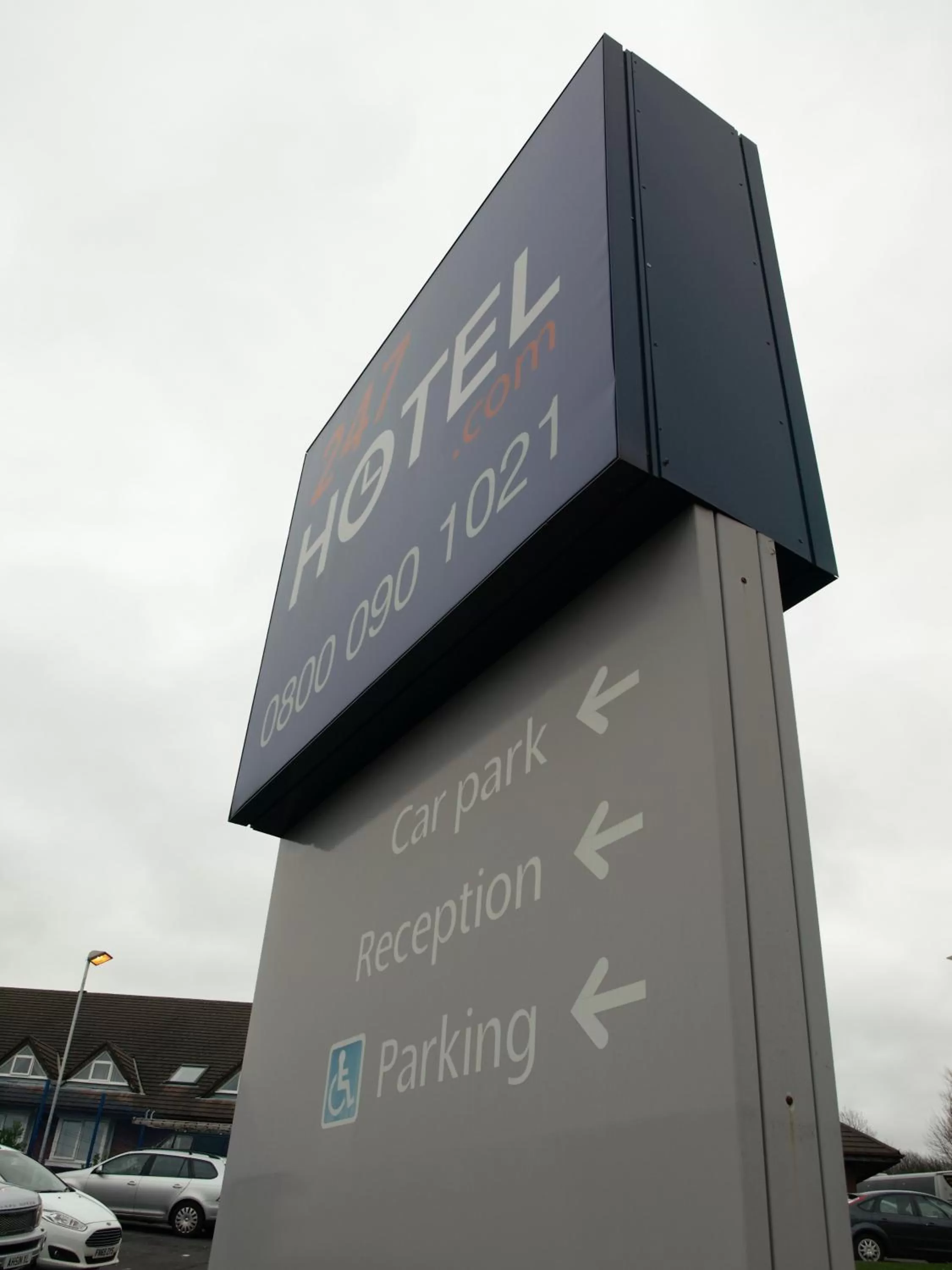 Facade/entrance in 247Hotel