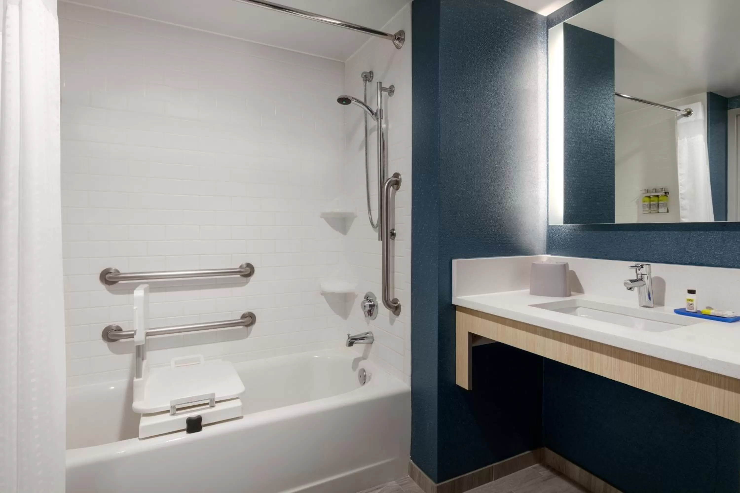 Bathroom in Holiday Inn Express Hotel & Suites Norfolk Airport by IHG
