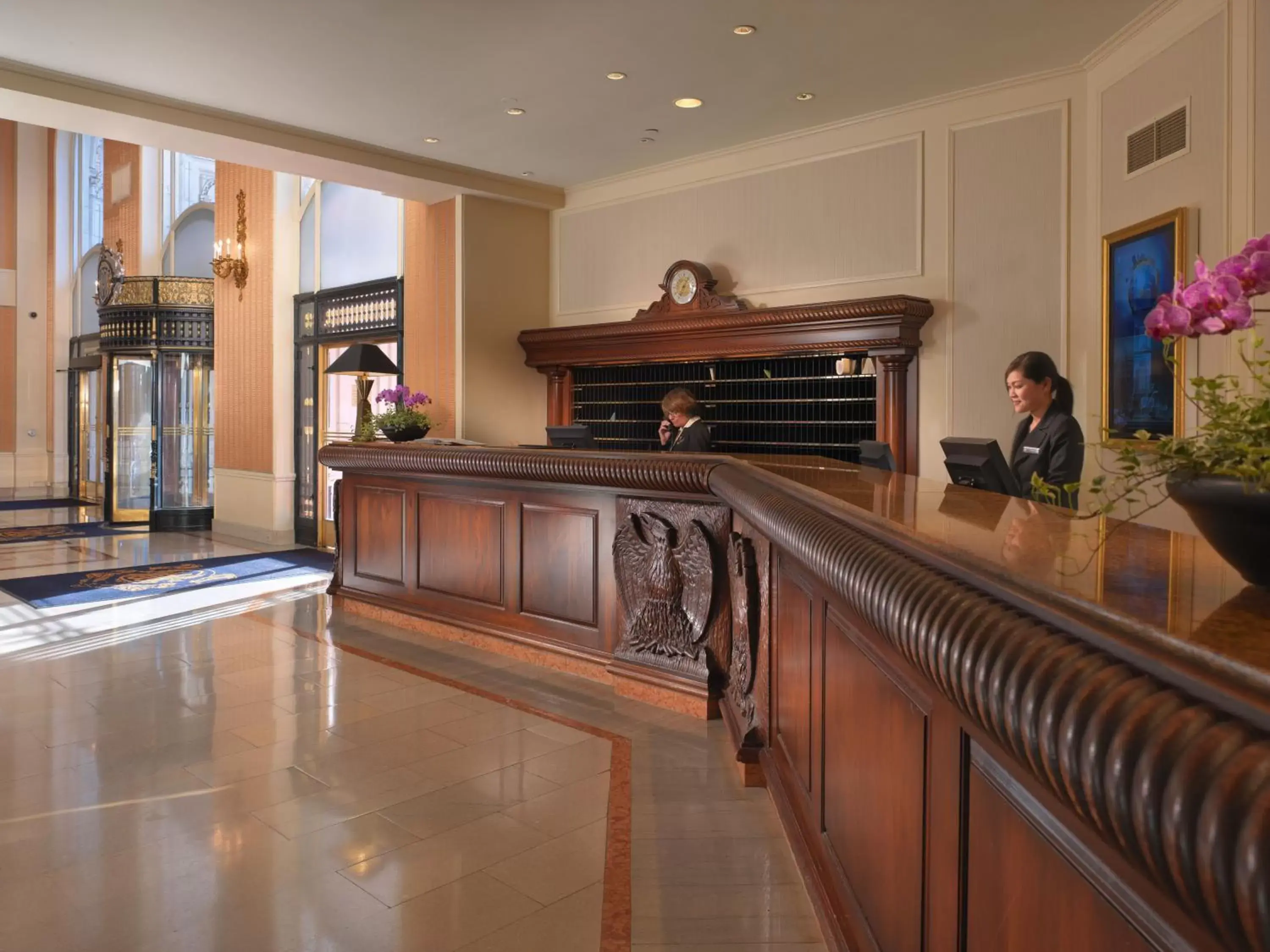 Property building, Lobby/Reception in InterContinental Mark Hopkins San Francisco, an IHG Hotel