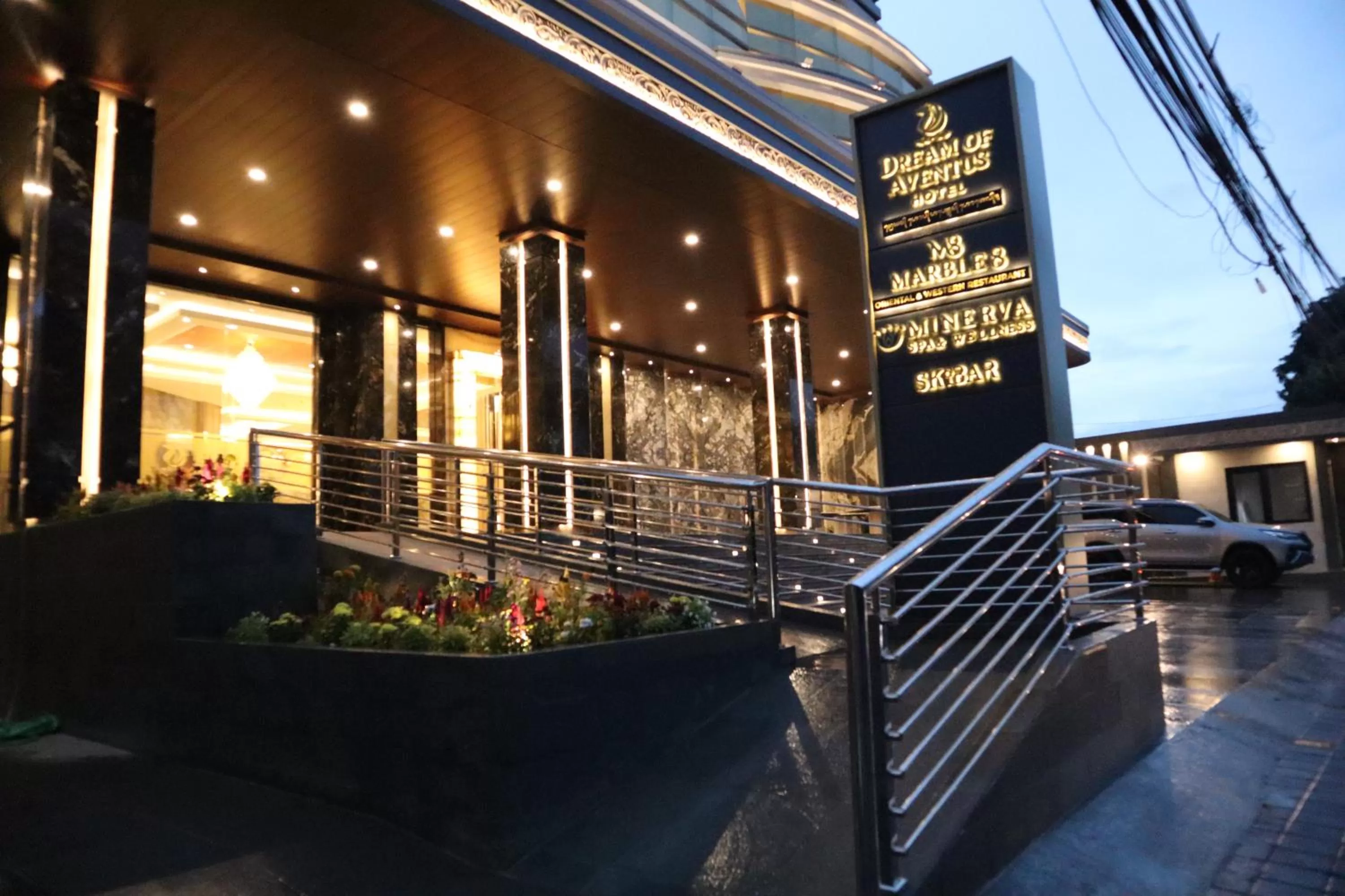 Property building in Dream of Aventus Hotel Kuta