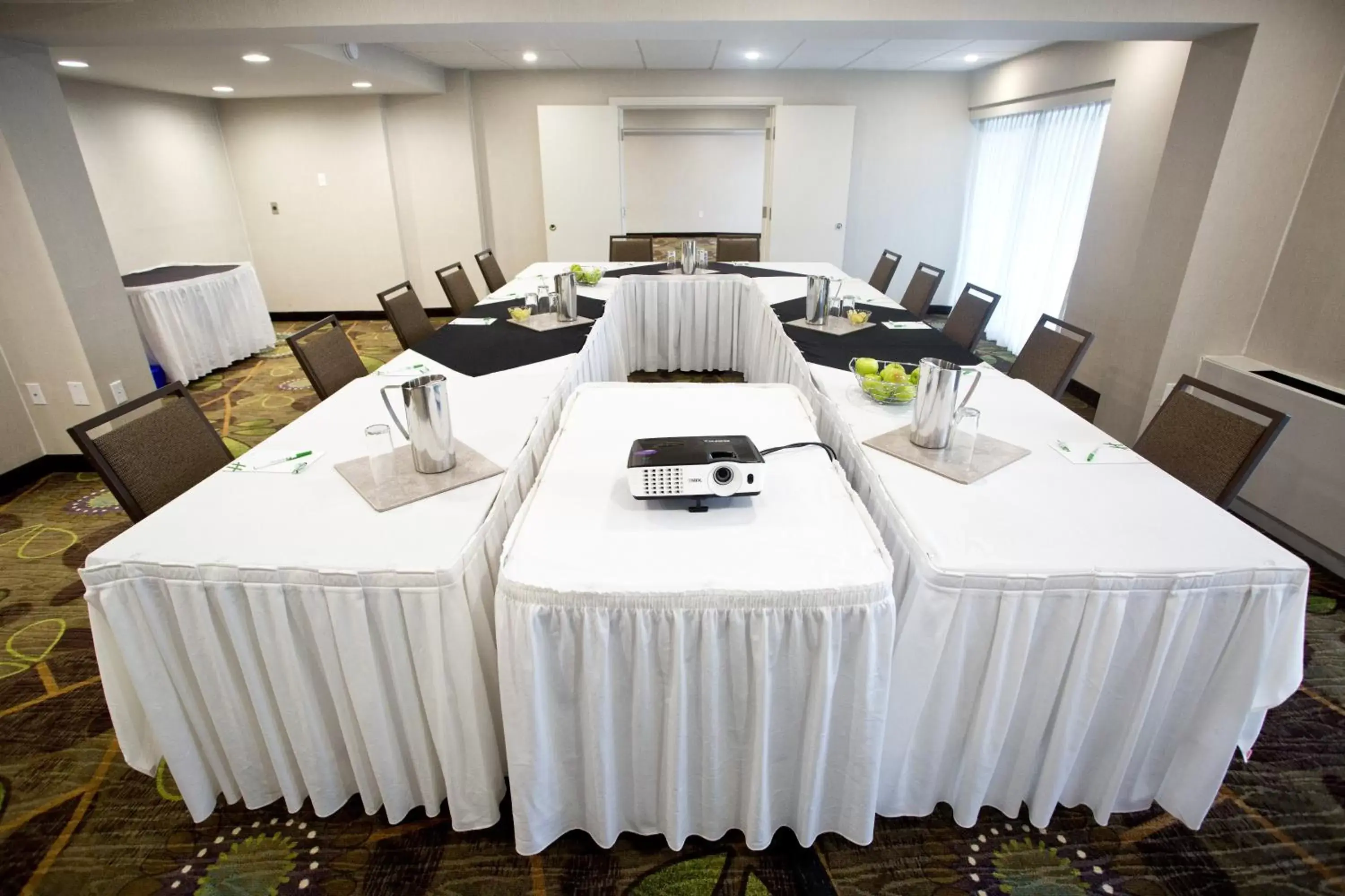 Meeting/conference room in Holiday Inn Hotel Peterborough Waterfront, an IHG Hotel