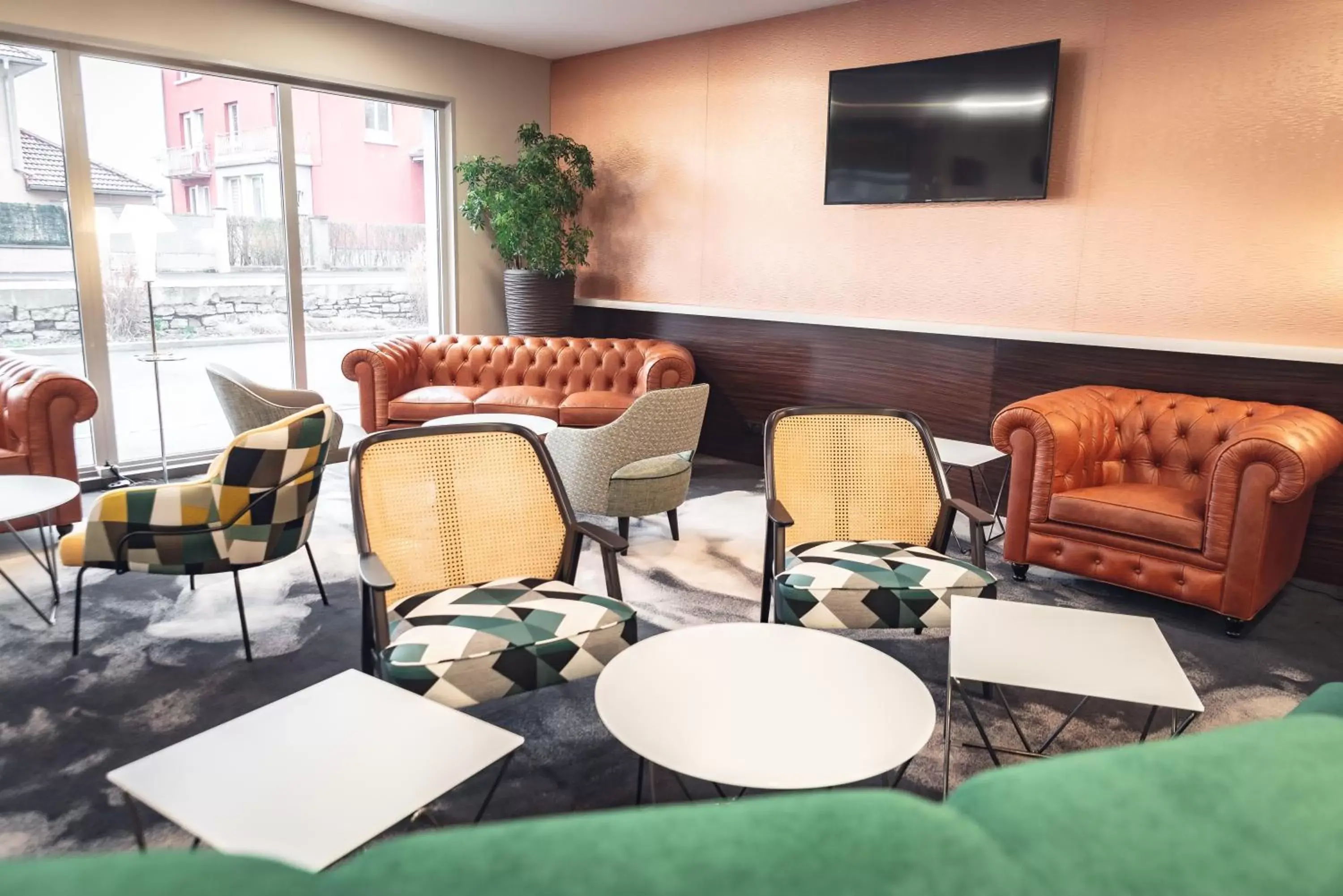 Lobby or reception in Mercure Belfort Centre Lobby or reception in Mercure Belfort Centre