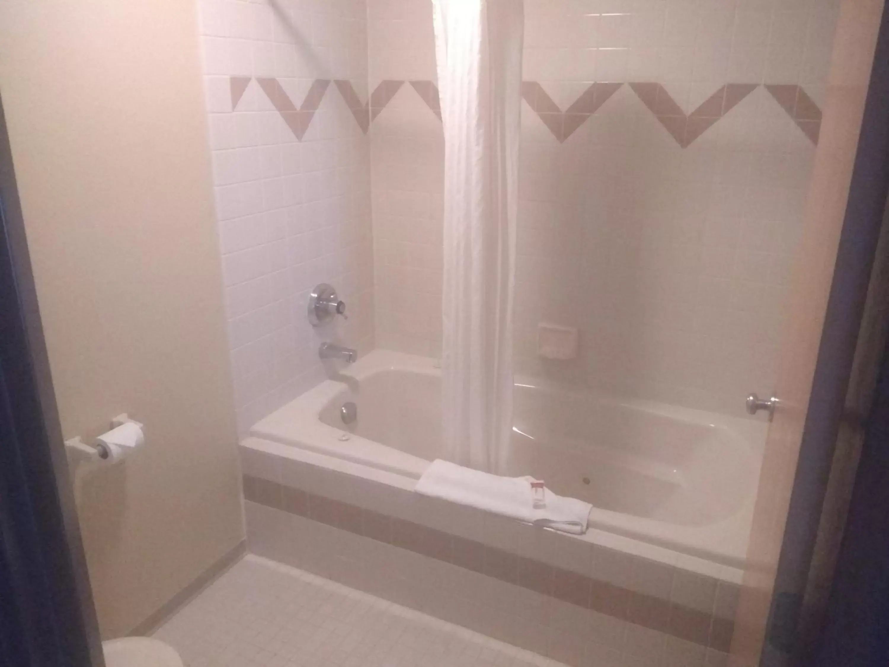 Bathroom in Super 8 by Wyndham Baxter/Brainerd Area