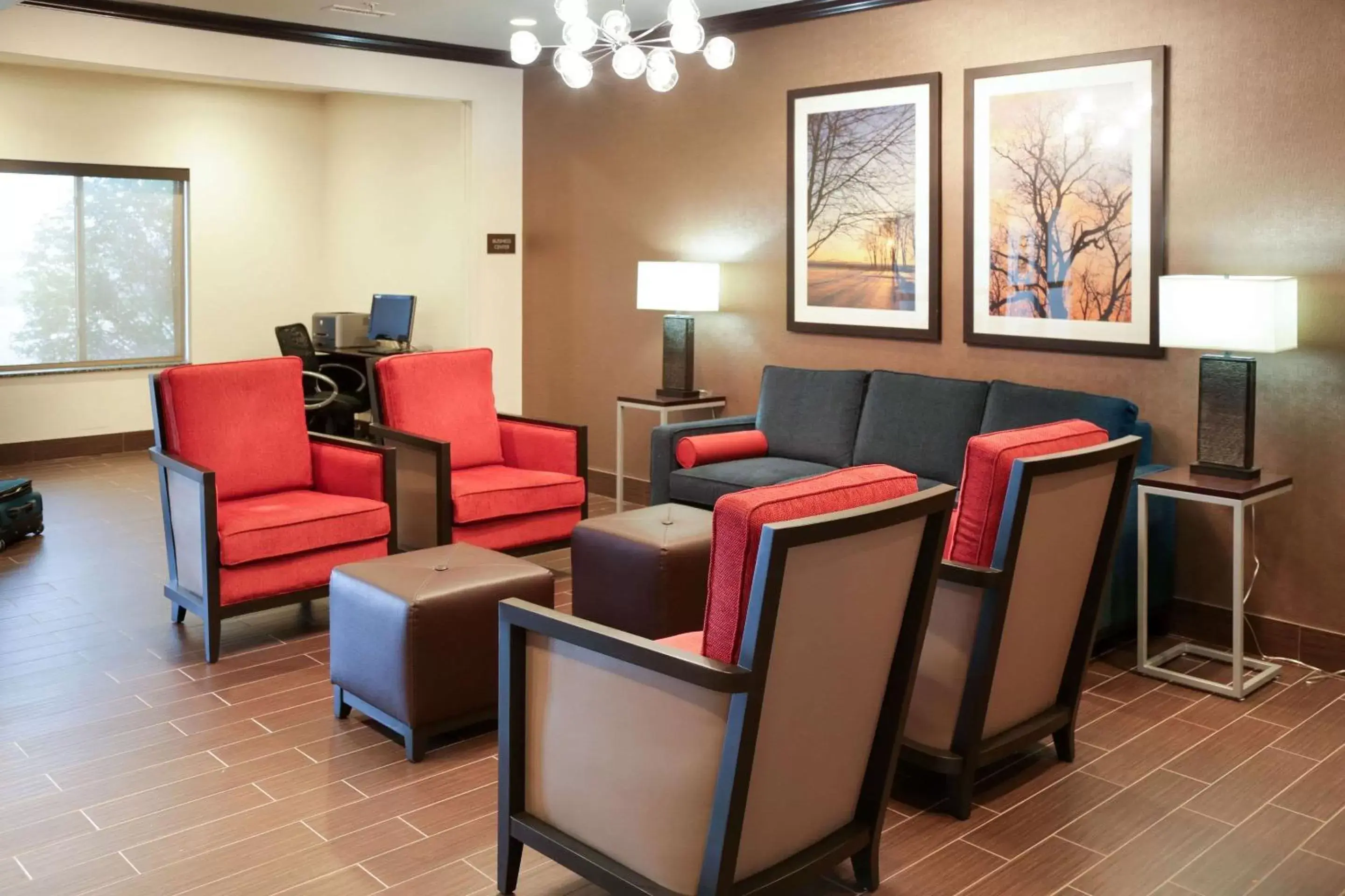 Lobby or reception in Comfort Inn & Suites Grinnell near I-80