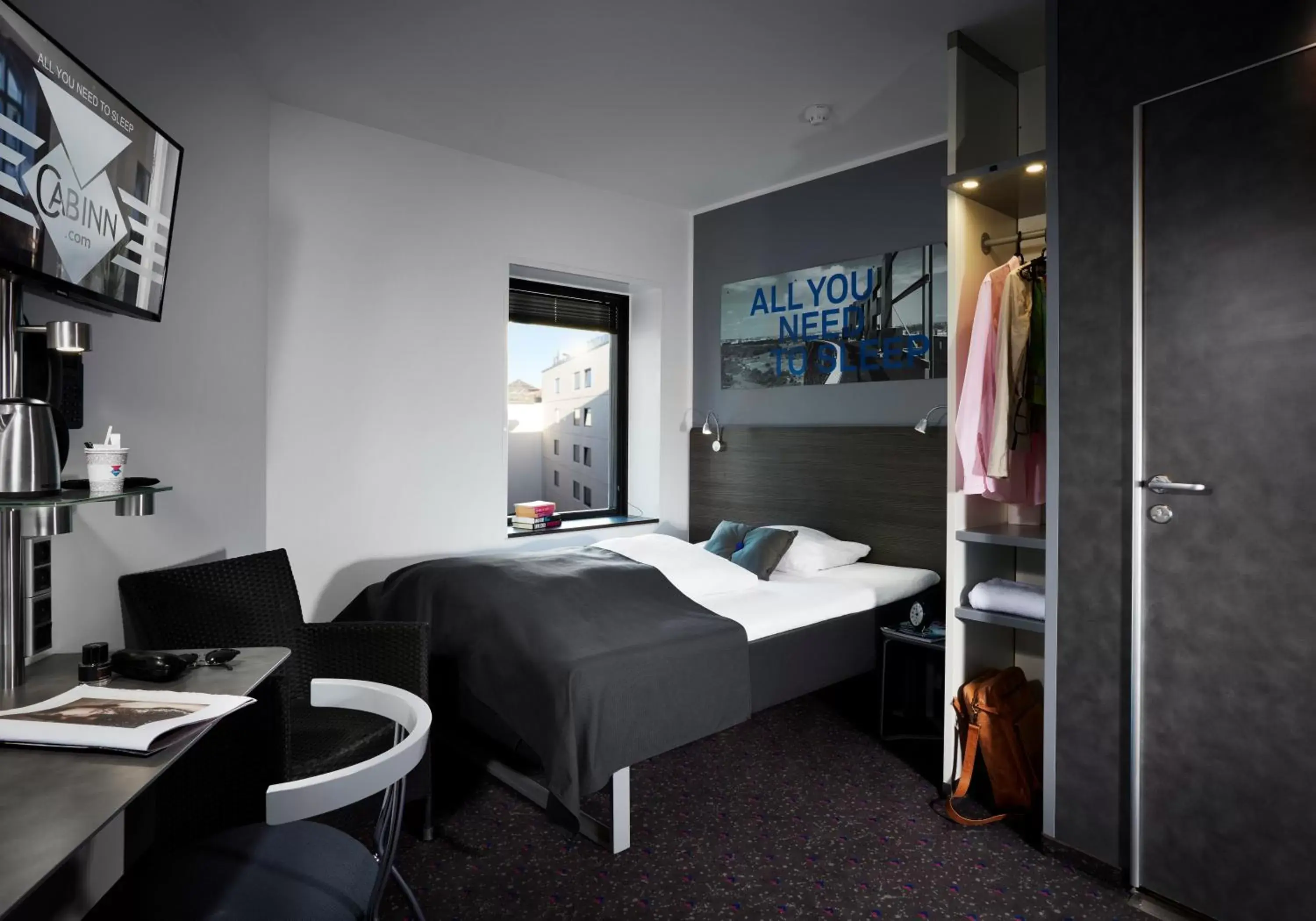 Bed in Cabinn Aarhus Bed in Cabinn Aarhus