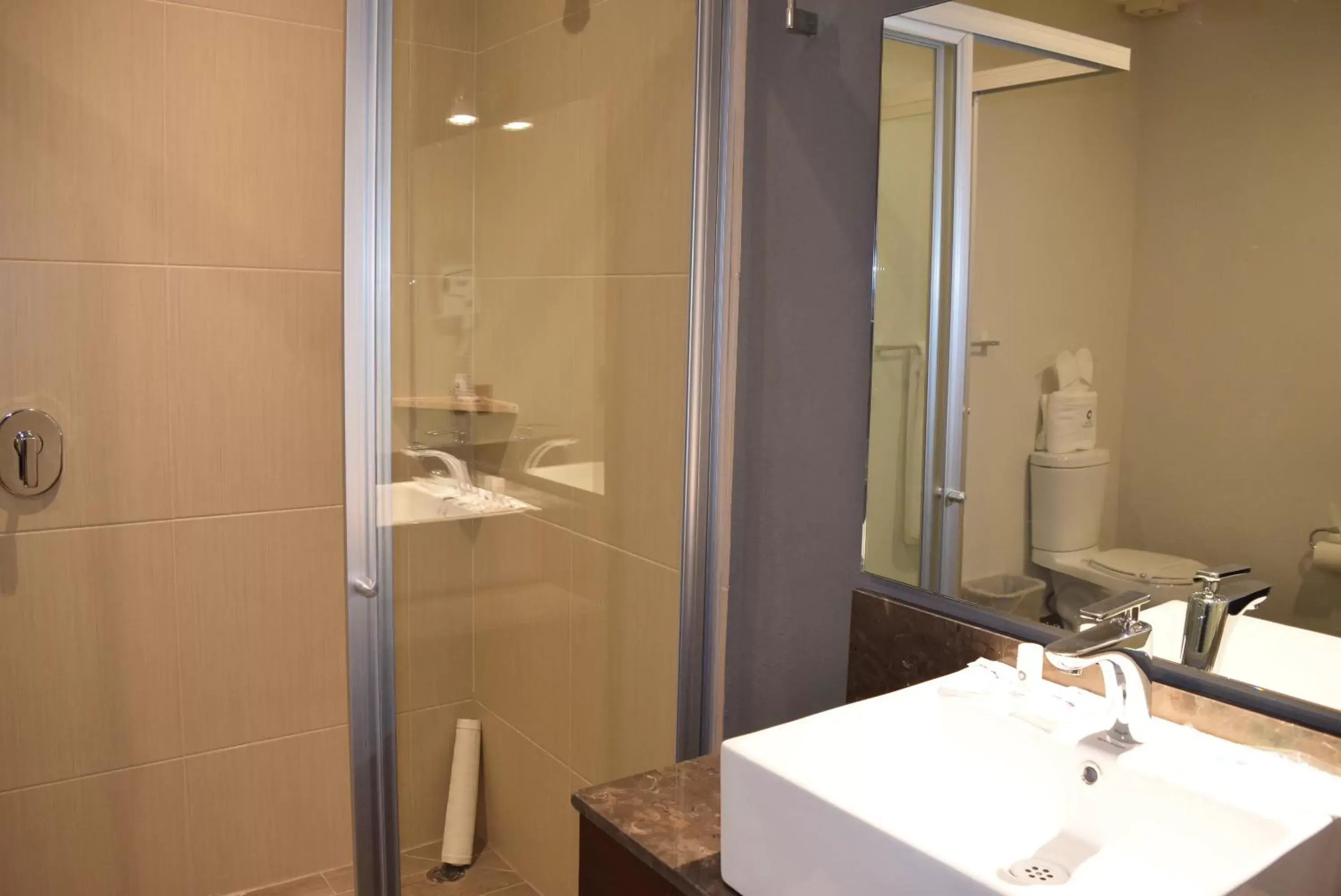 Property building, Bathroom in Hotel Sofia