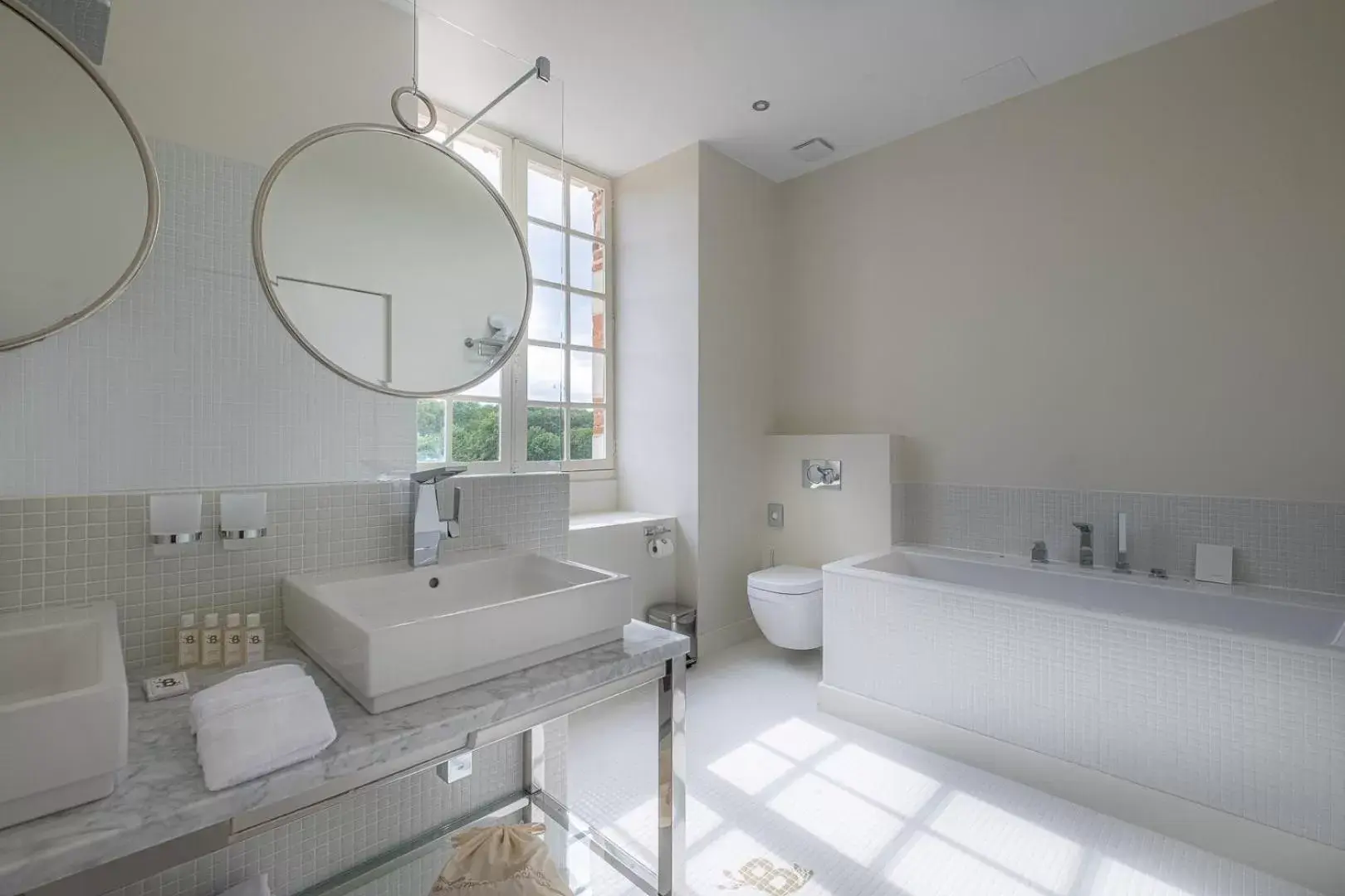 Bathroom in La Borde en Sologne Château & Spa