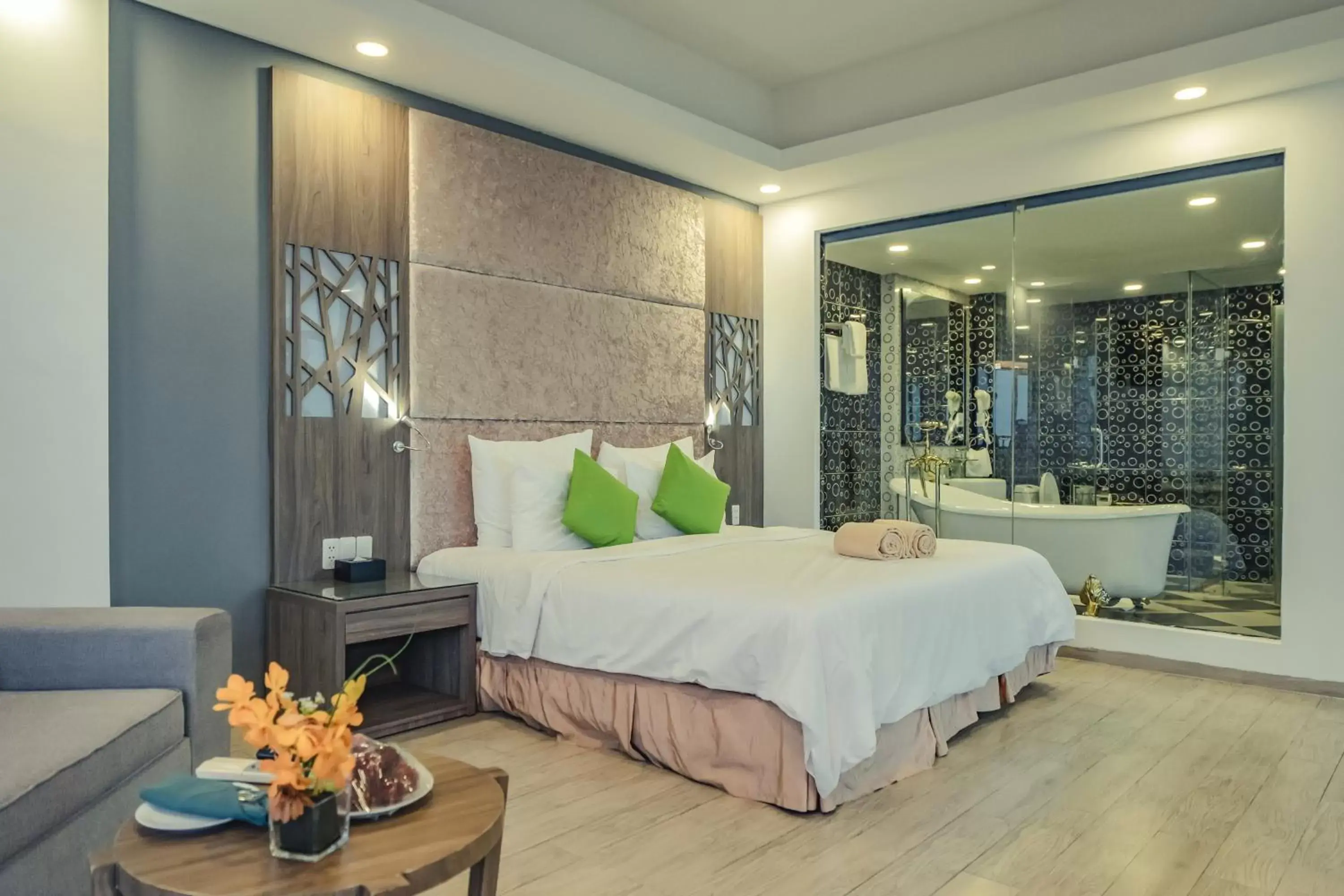 Bed in Swandor Cam Ranh Resort-Ultra All Inclusive