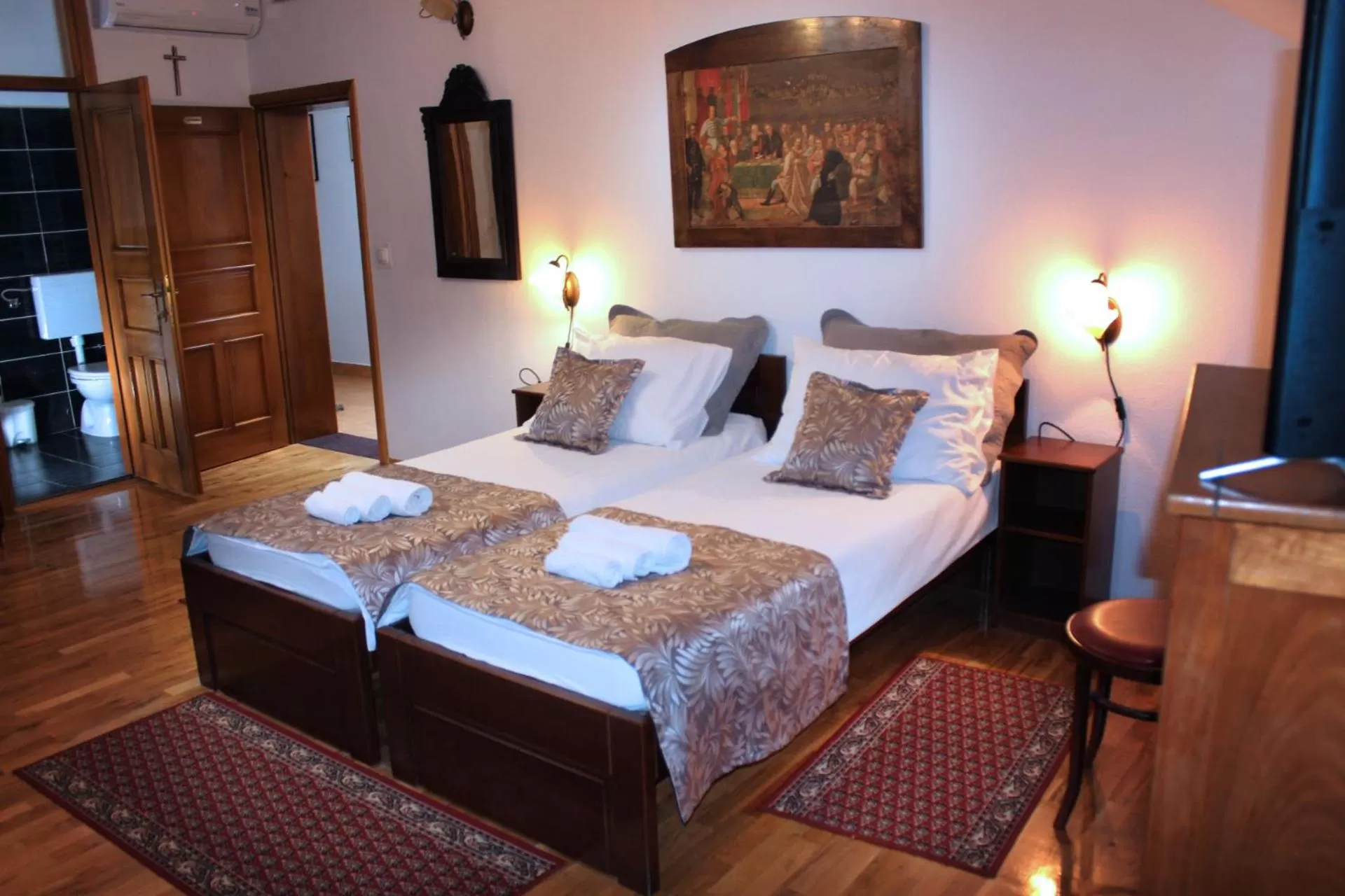 Photo of the whole room, Bed in Wellness B&B Winery Sontacchi