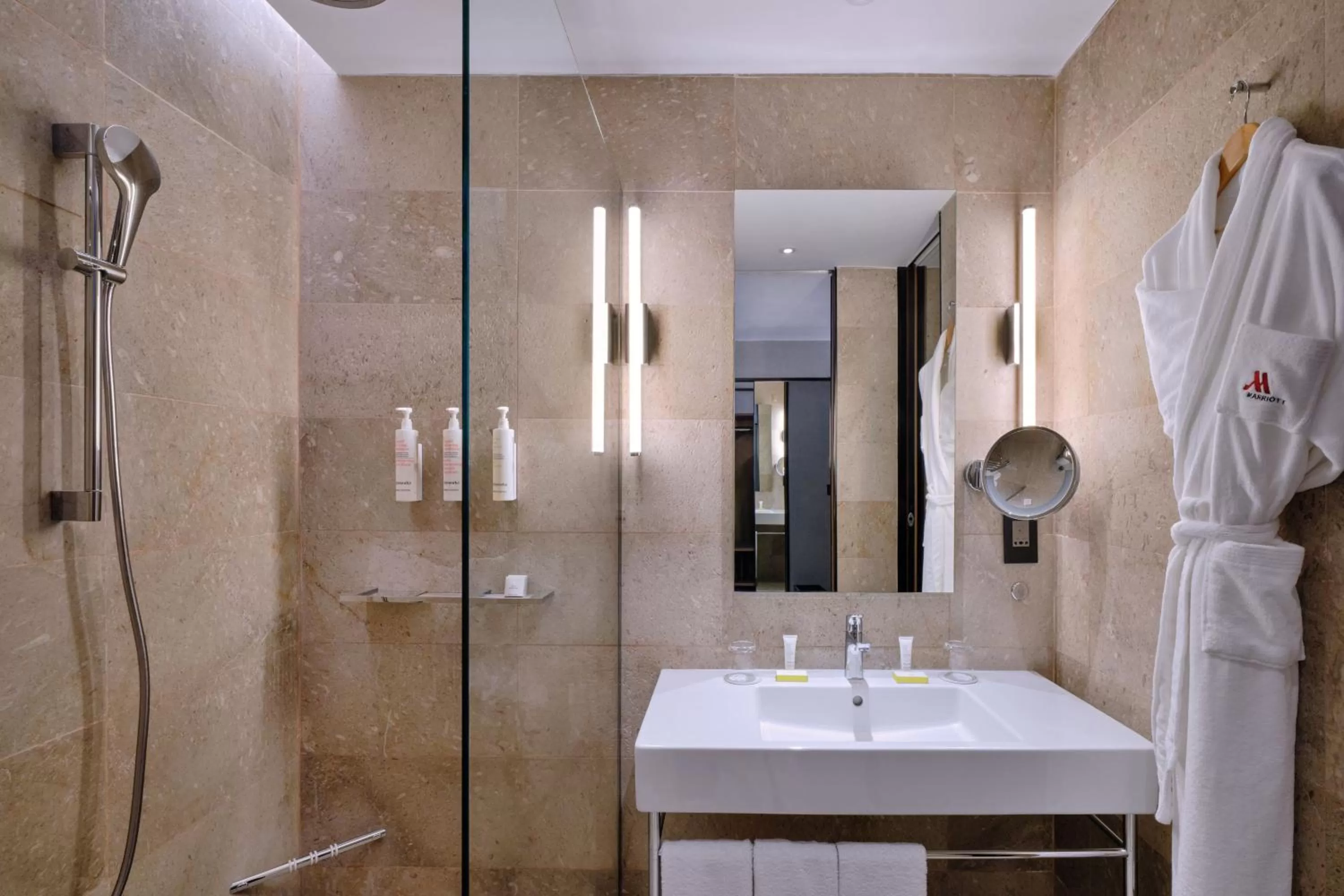 Bathroom in Tunis Marriott Hotel