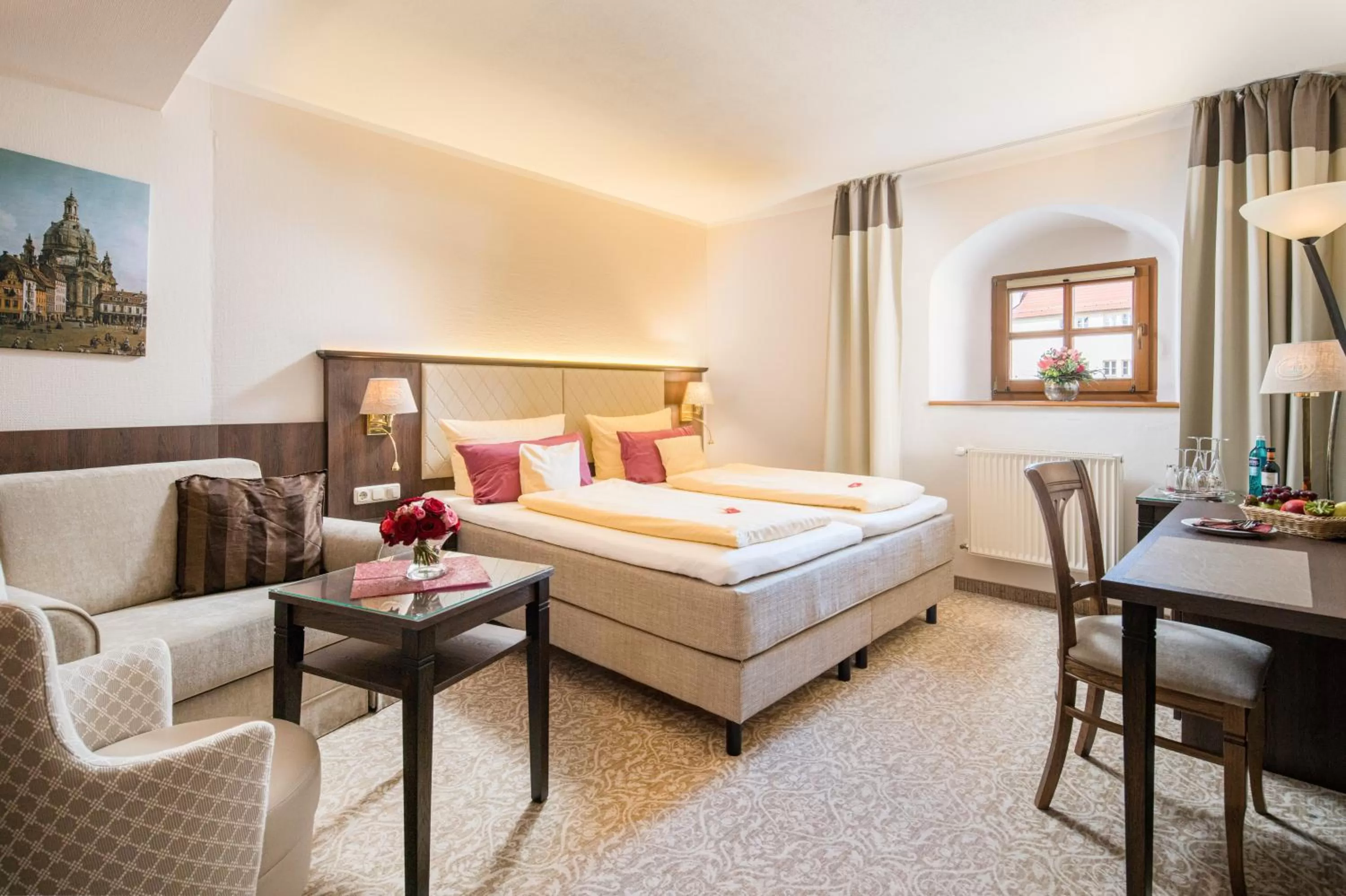 Staff, Bed in Schlosshotel Klaffenbach