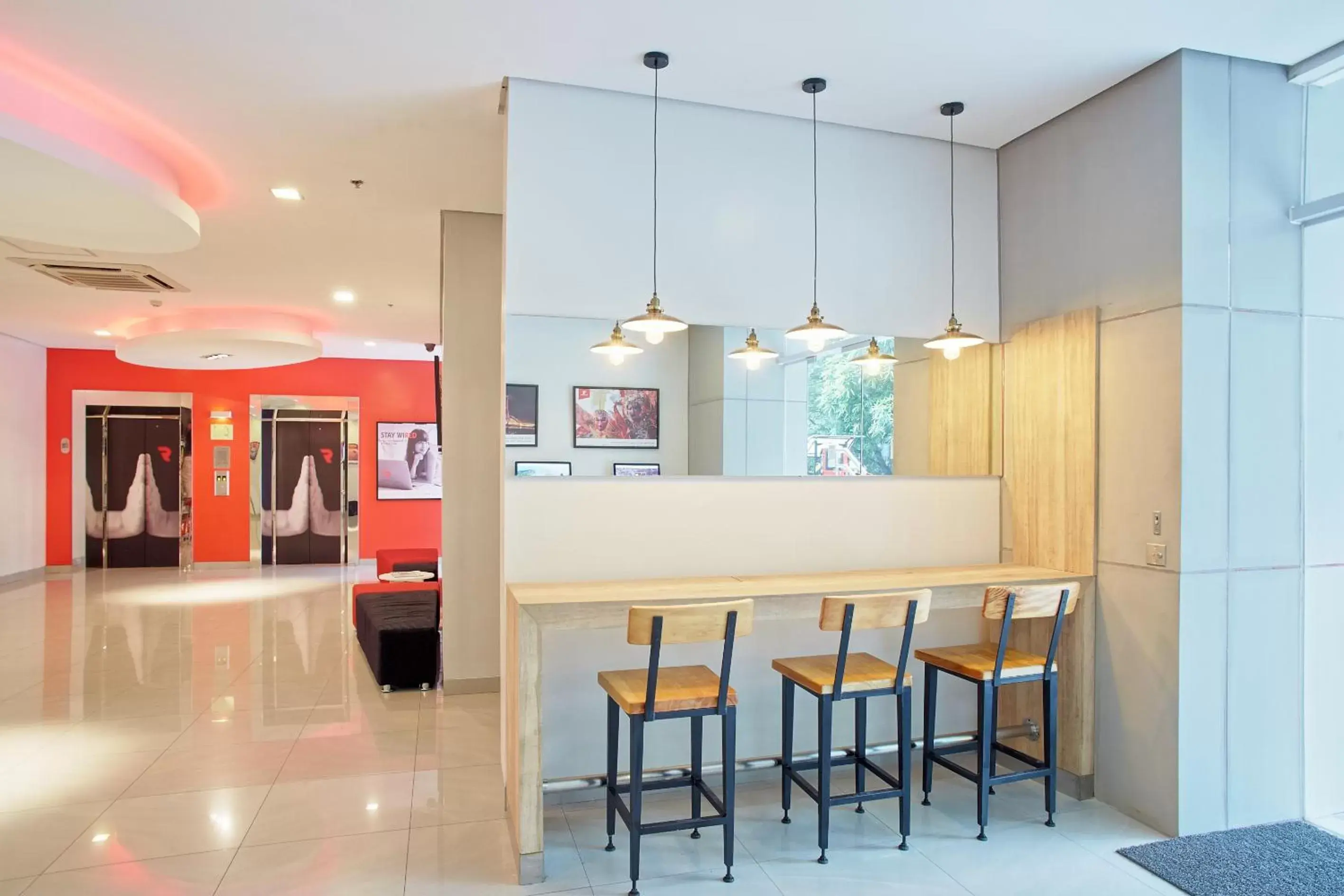 Lobby or reception in Red Planet Ortigas
