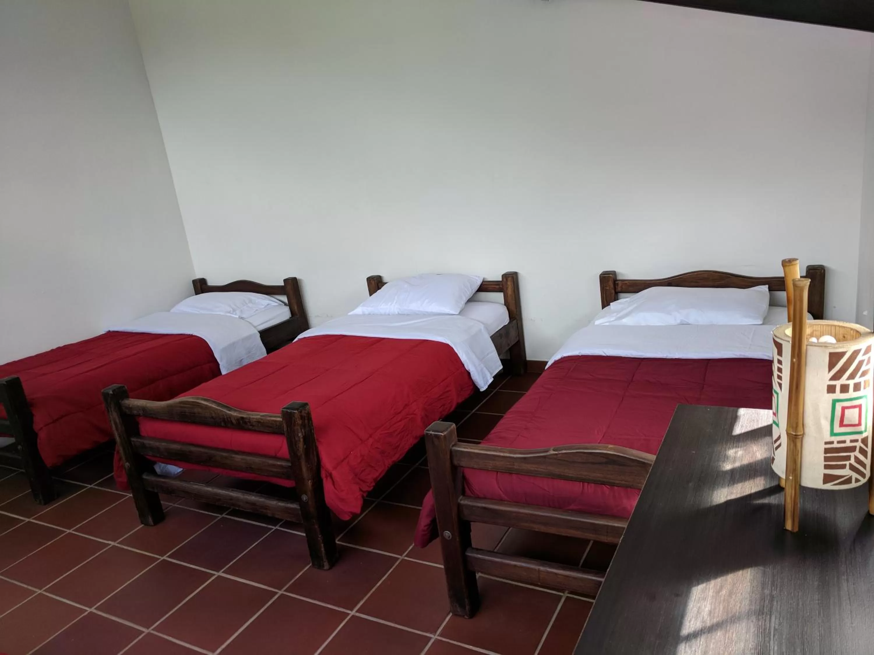 Bed in Hotel Huaka-yo