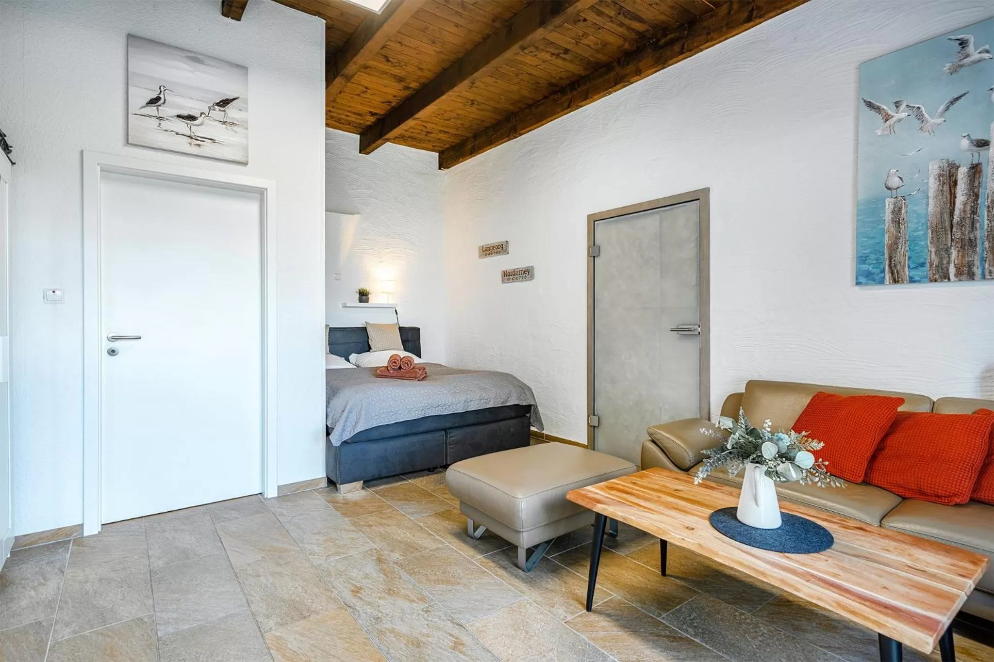 Bed in Villa Moorstern am Badesee Tannenhausen