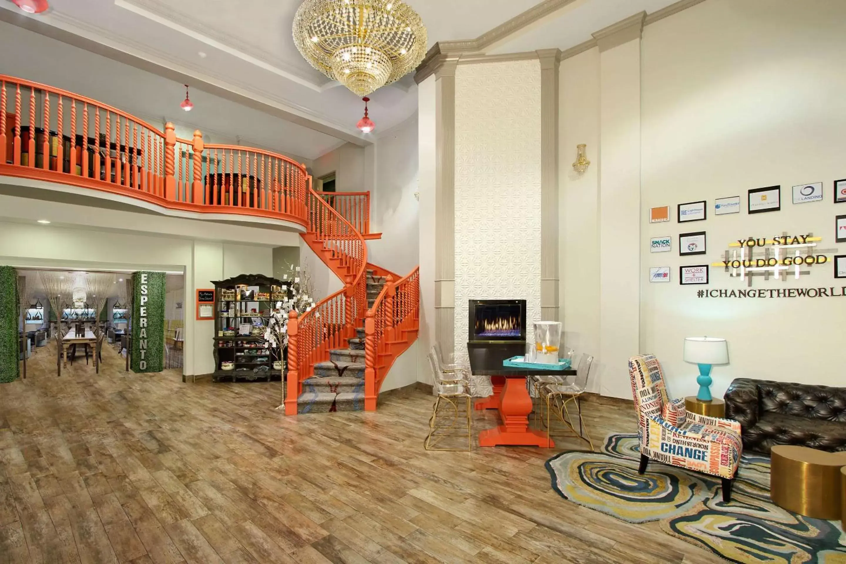 Lobby or reception in Hotel Ylem