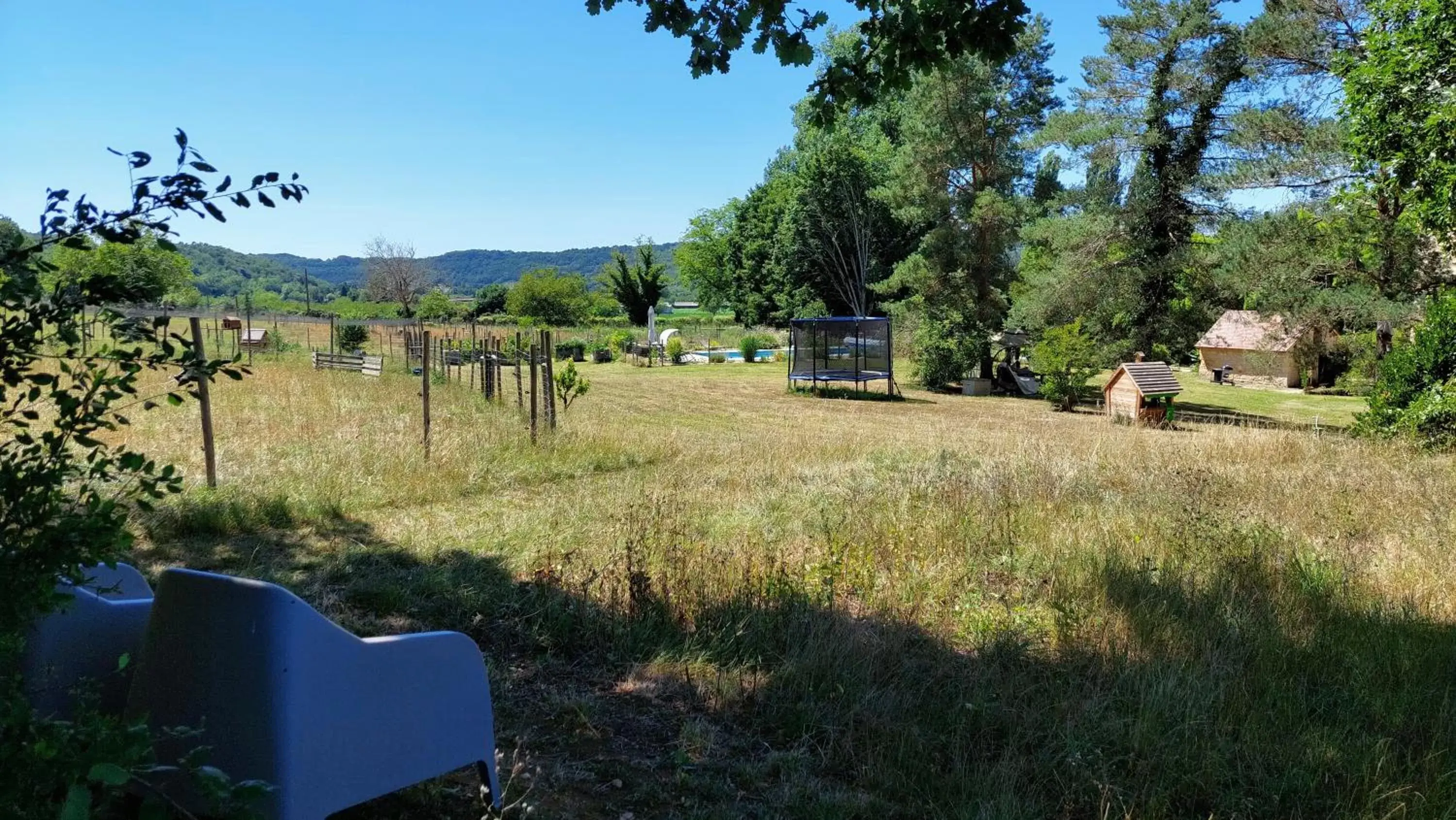 Garden in Ferme 4 étoiles avec piscine chauffée