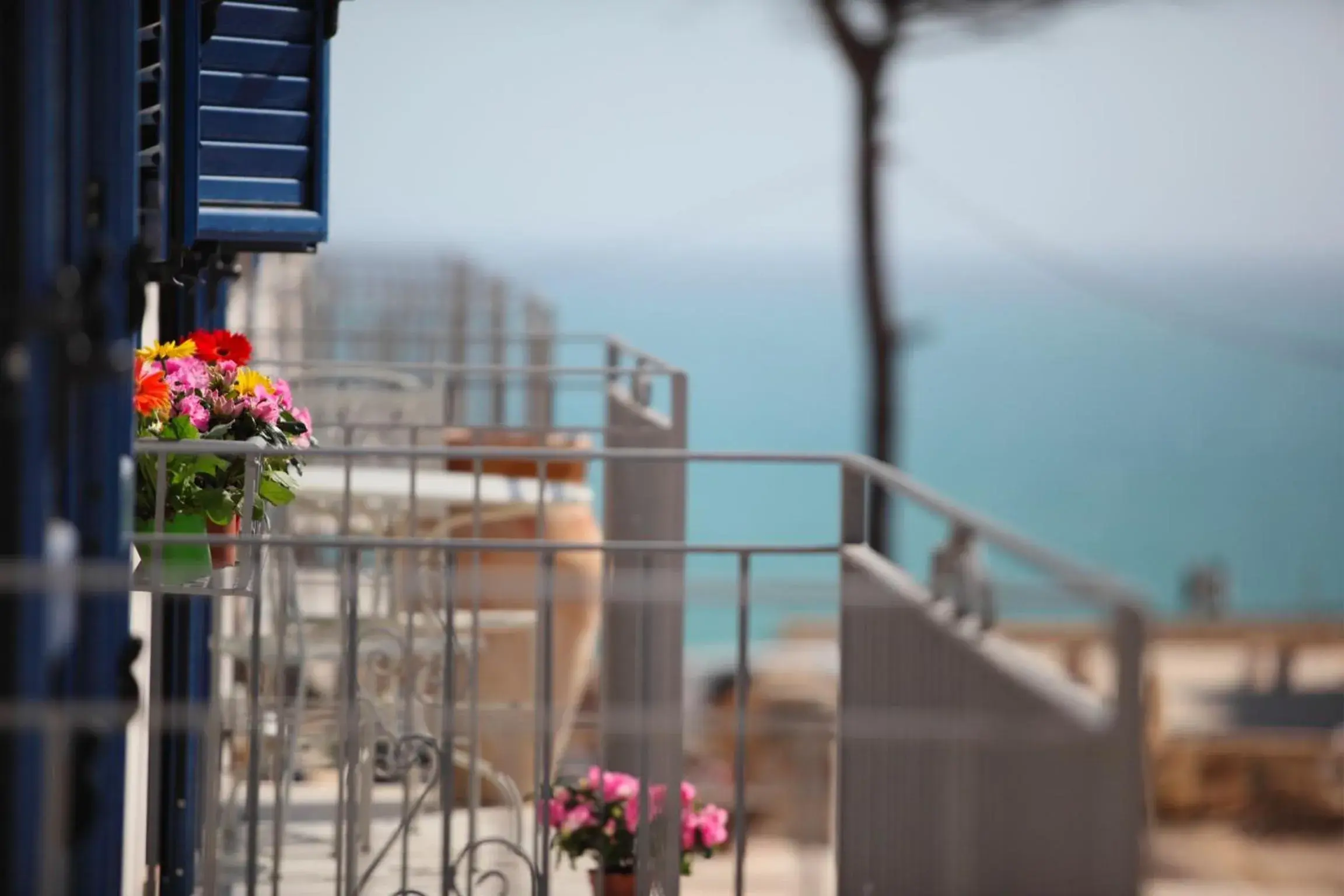 Balcony/Terrace in Scala Dei Turchi Resort