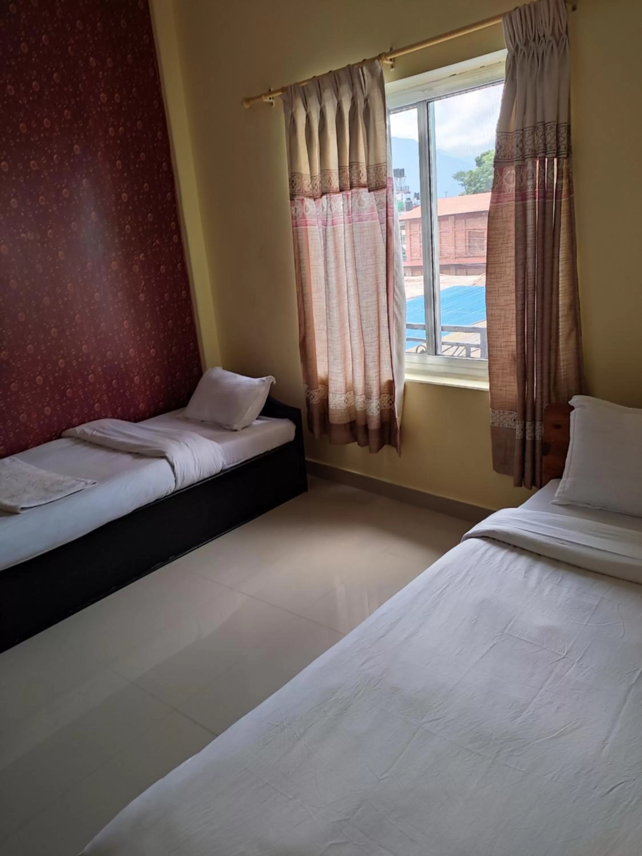 Bed in Hotel Green Hill View