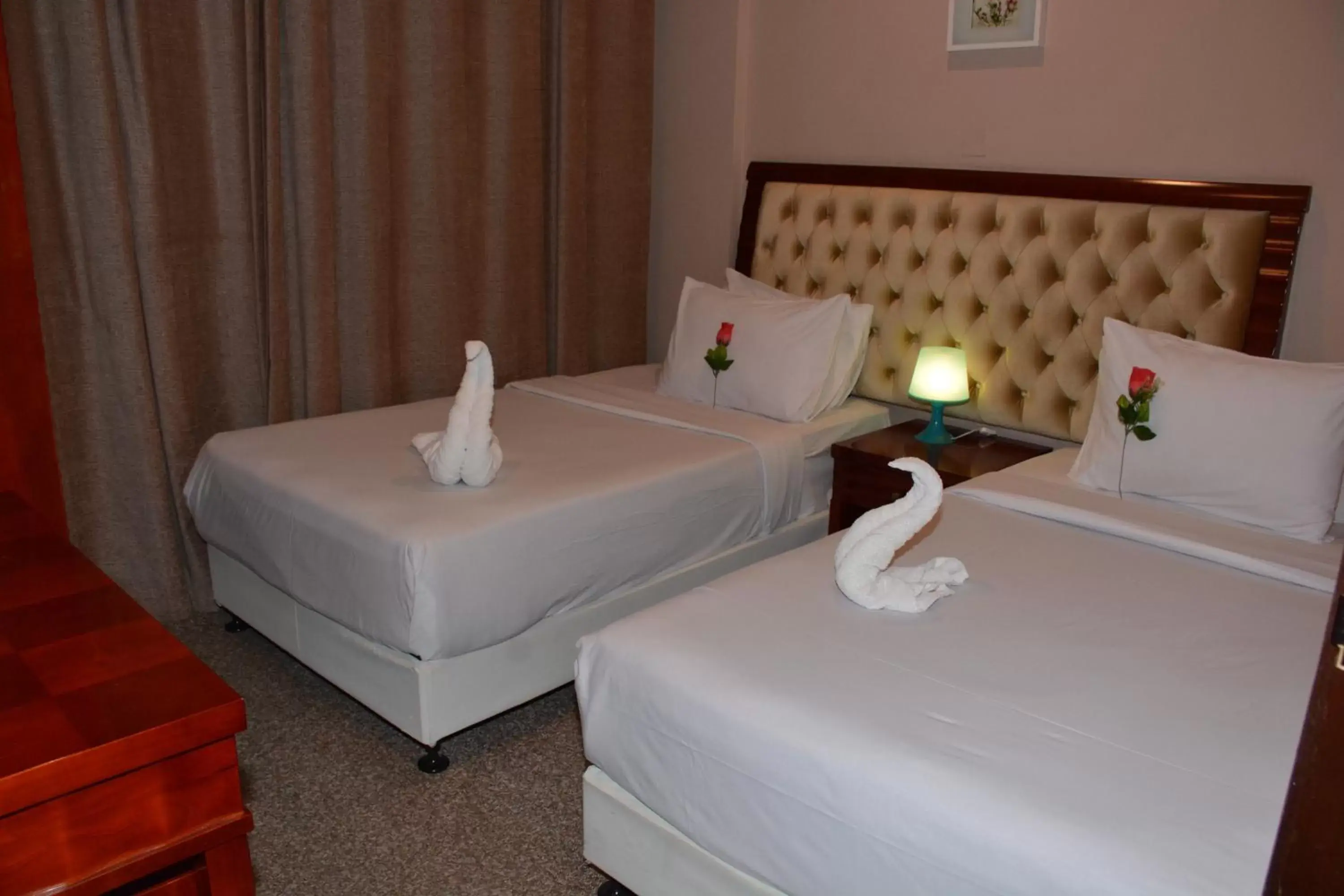 Bed in Continental Inn Hotel Al Farwaniya