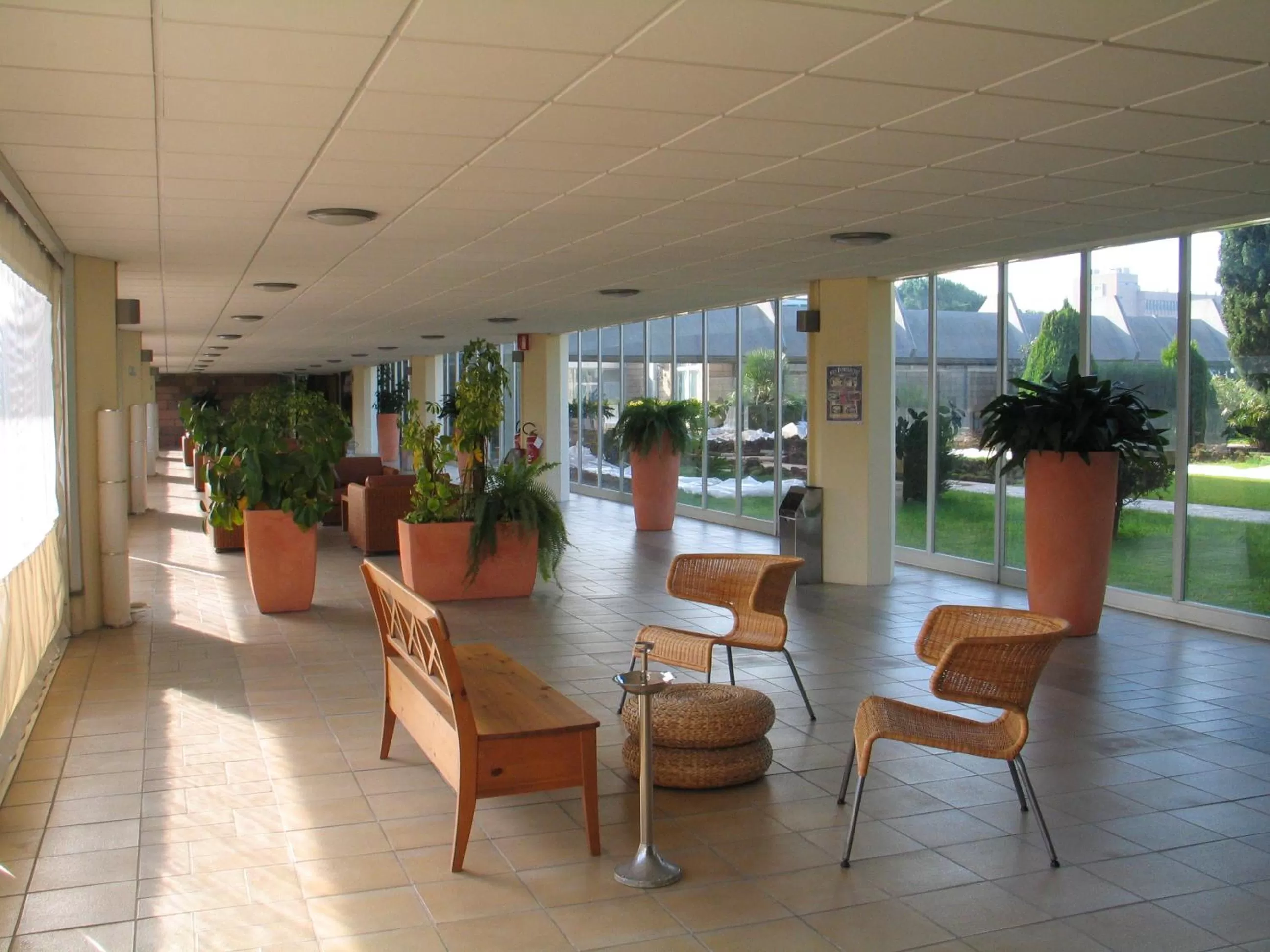 Garden in Hotel Villa Eur