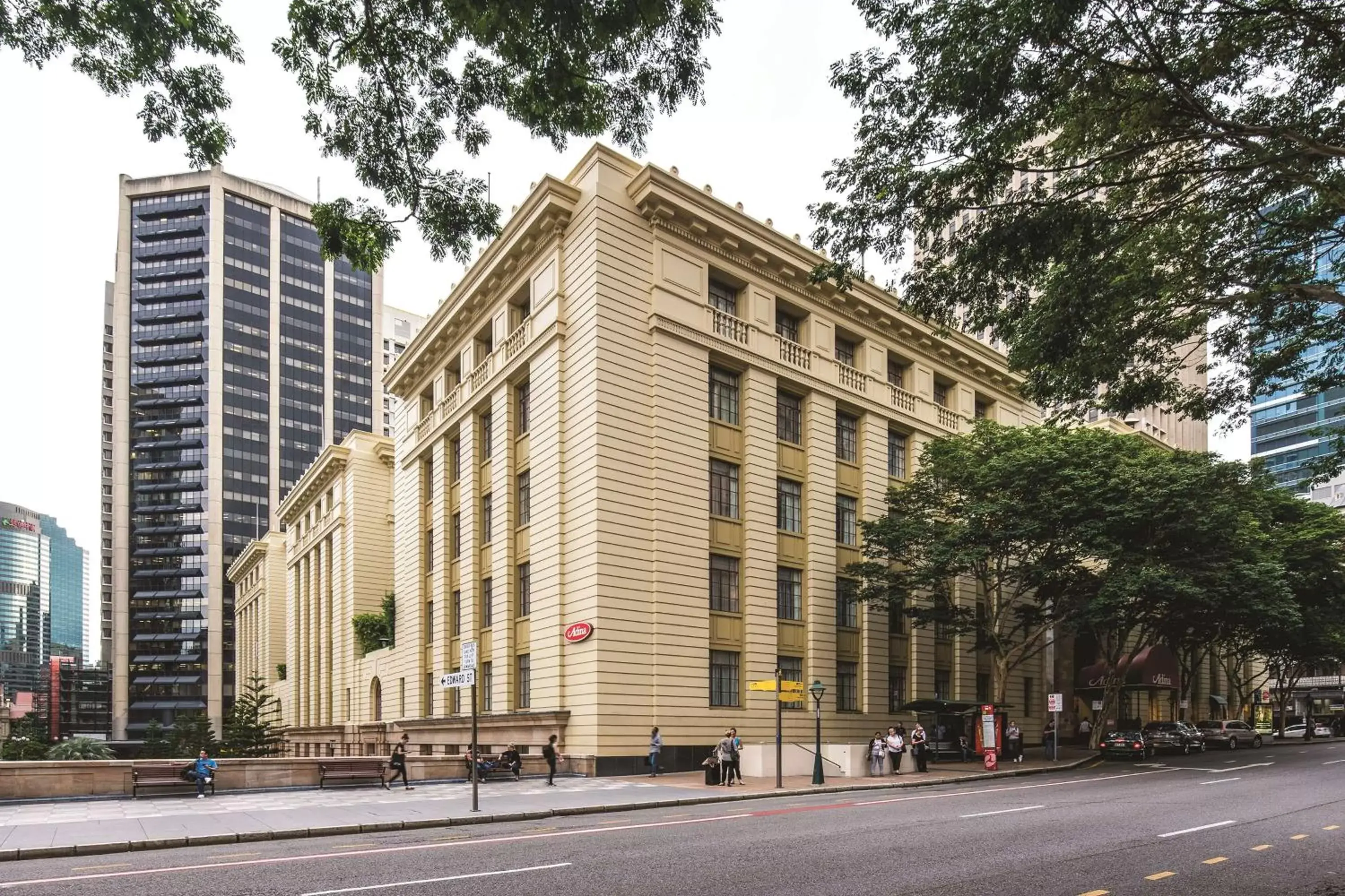 Property Building in Adina Apartment Hotel Brisbane Anzac Square
