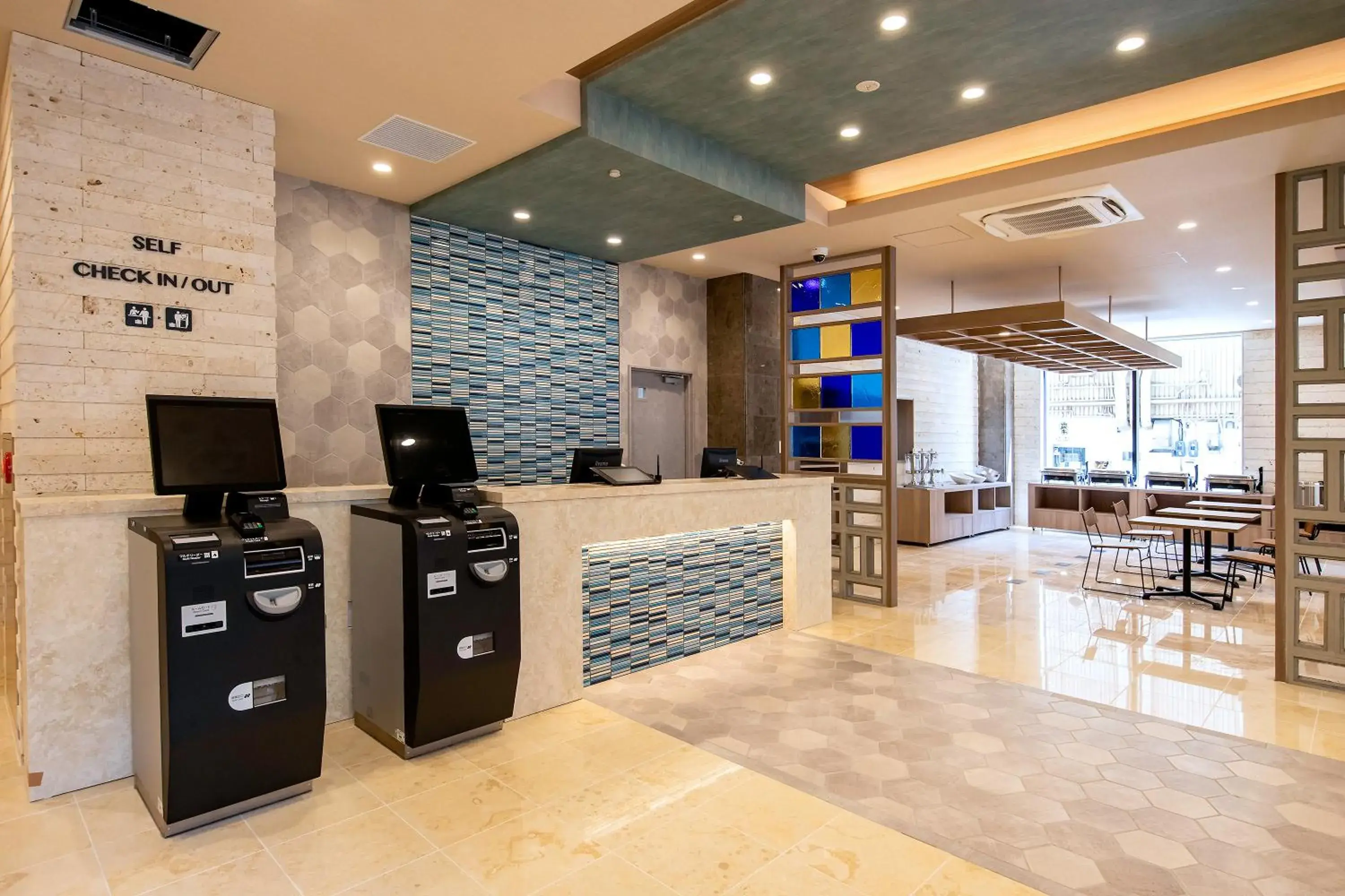 Lobby or reception in Hotel Lantana Naha Matsuyama Lobby or reception in Hotel Lantana Naha Matsuyama