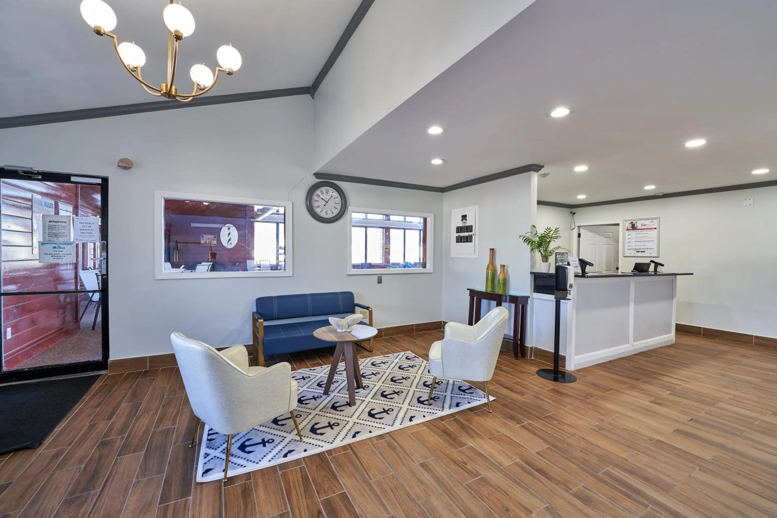 Lobby or reception in The Mariner Resort Cape Cod by The Red Collection