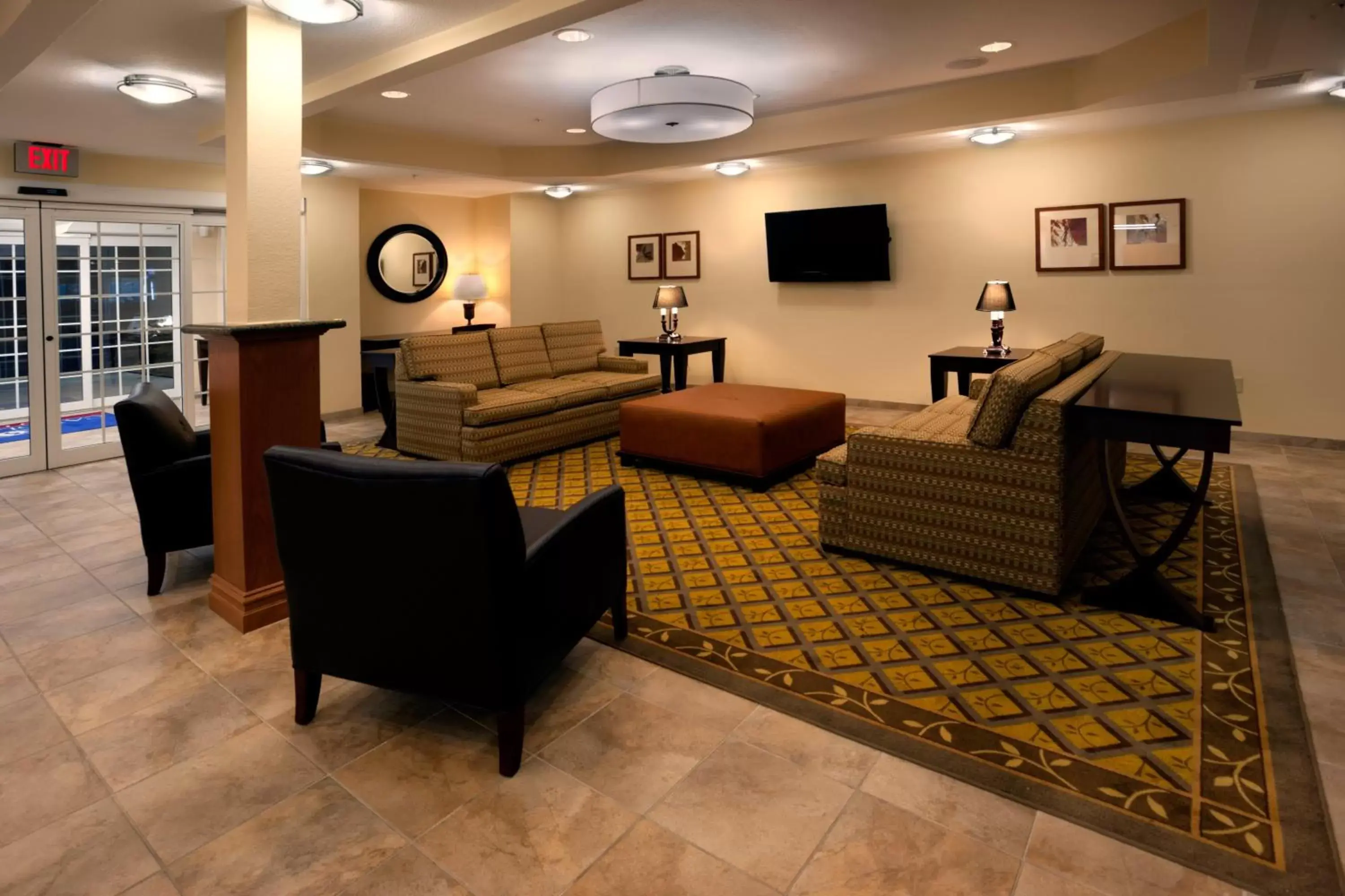 Property building, Seating Area in Candlewood Suites San Antonio NW Near SeaWorld, an IHG Hotel