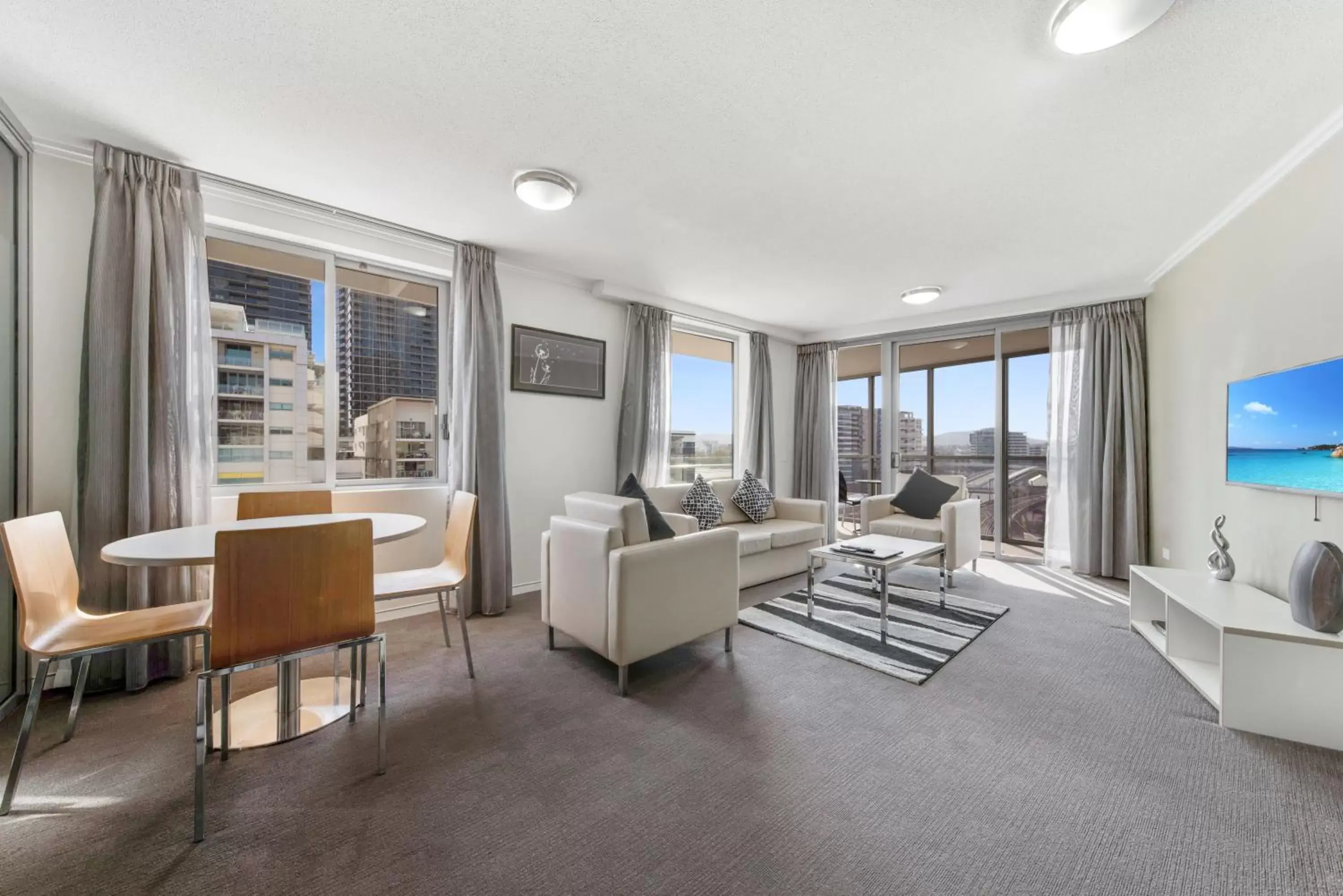 Living room in The Capitol Apartments Living room in The Capitol Apartments