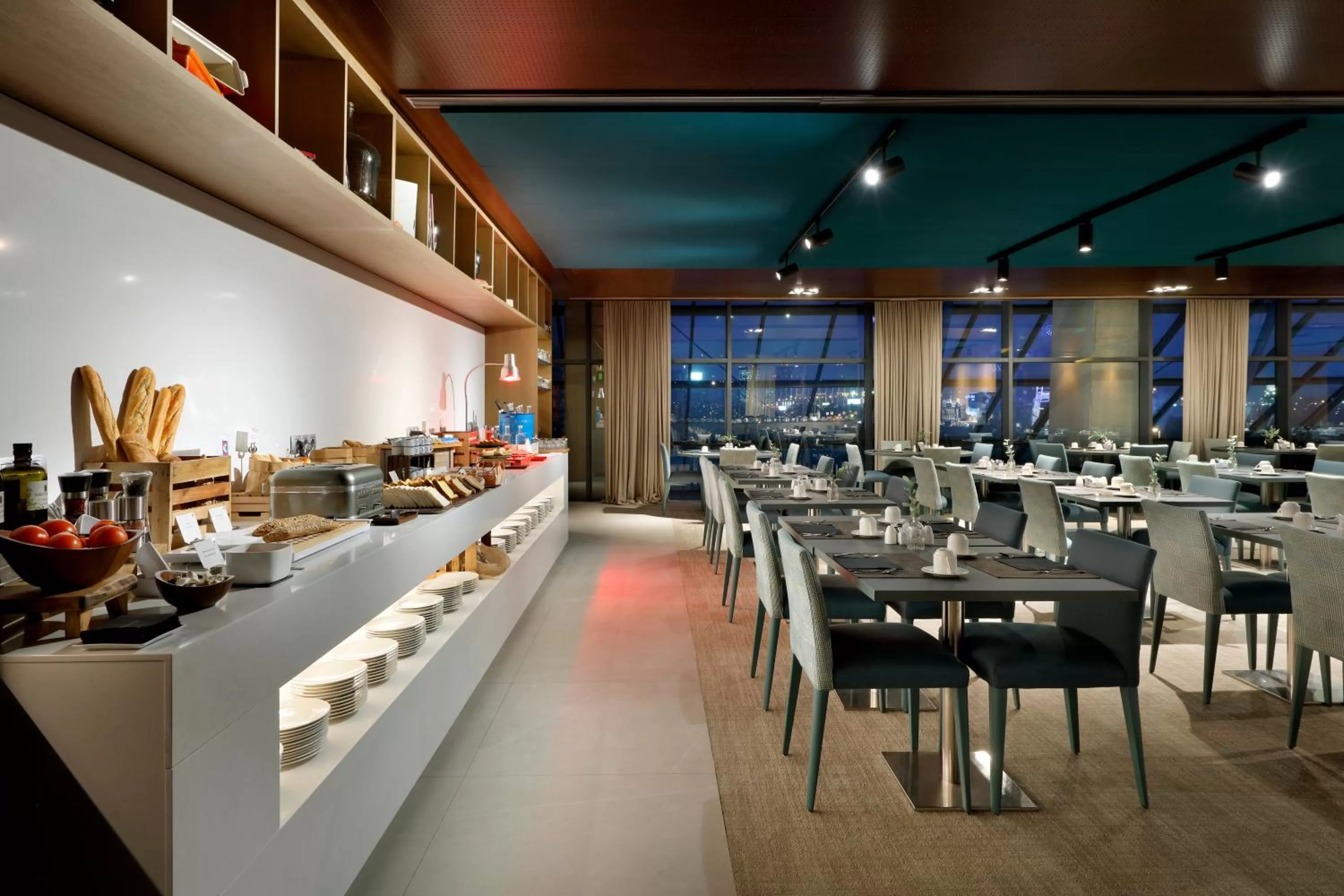 Breakfast in Hyatt Regency Barcelona Tower