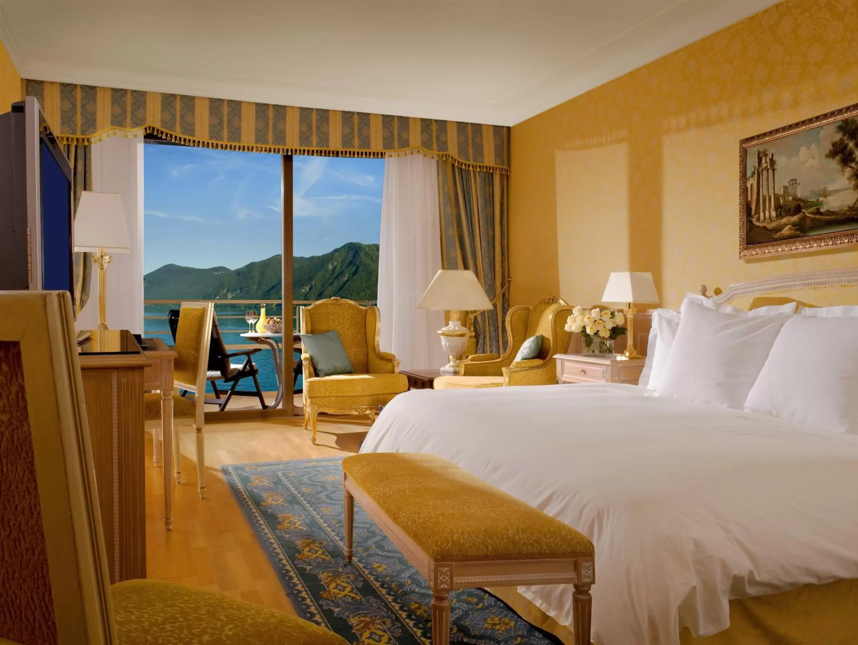 Balcony/Terrace, Mountain View in Hotel Splendide Royal