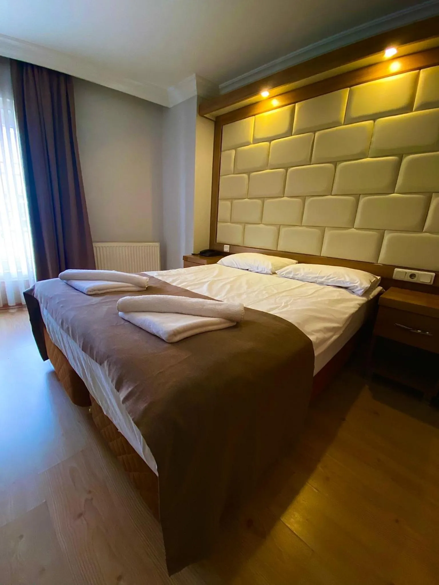 Bed in Kafkas Hotel Istanbul