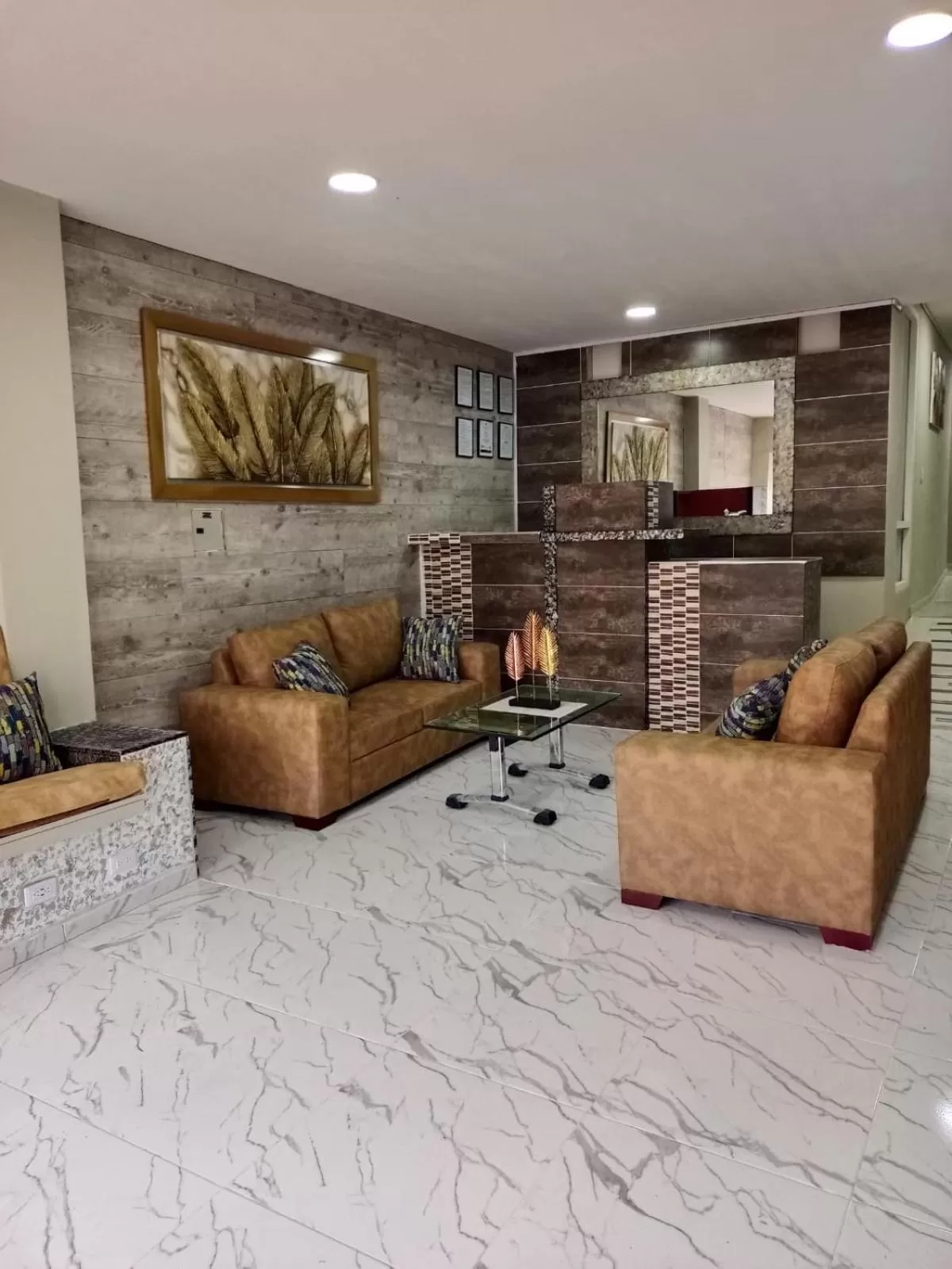 Living room in HOTEL LUXEM