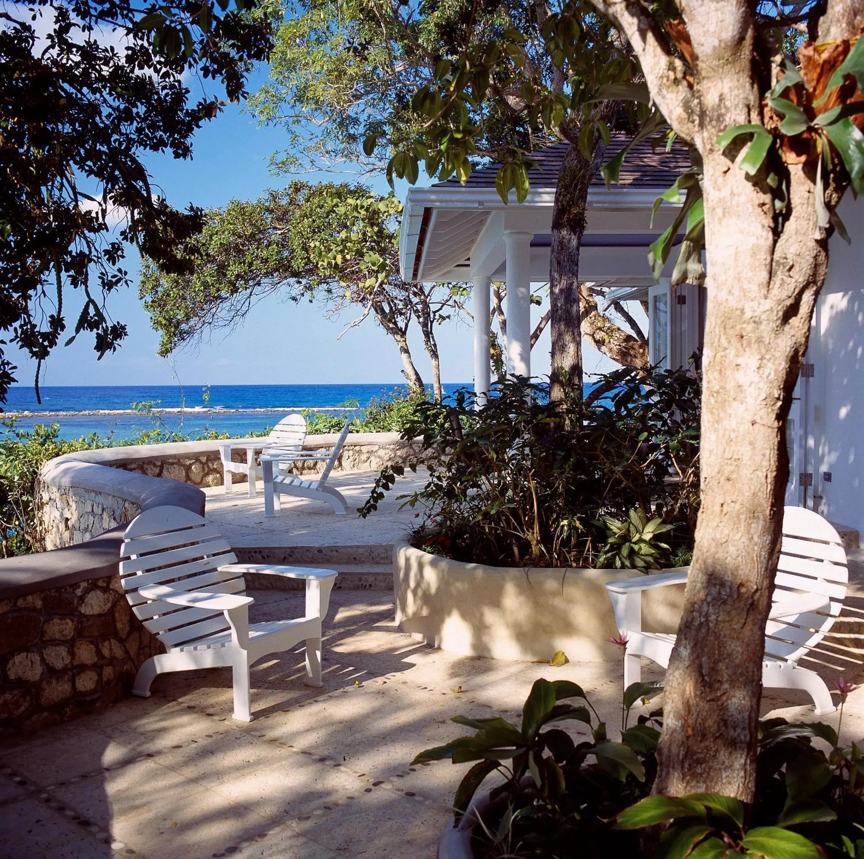 Patio in Jamaica Inn