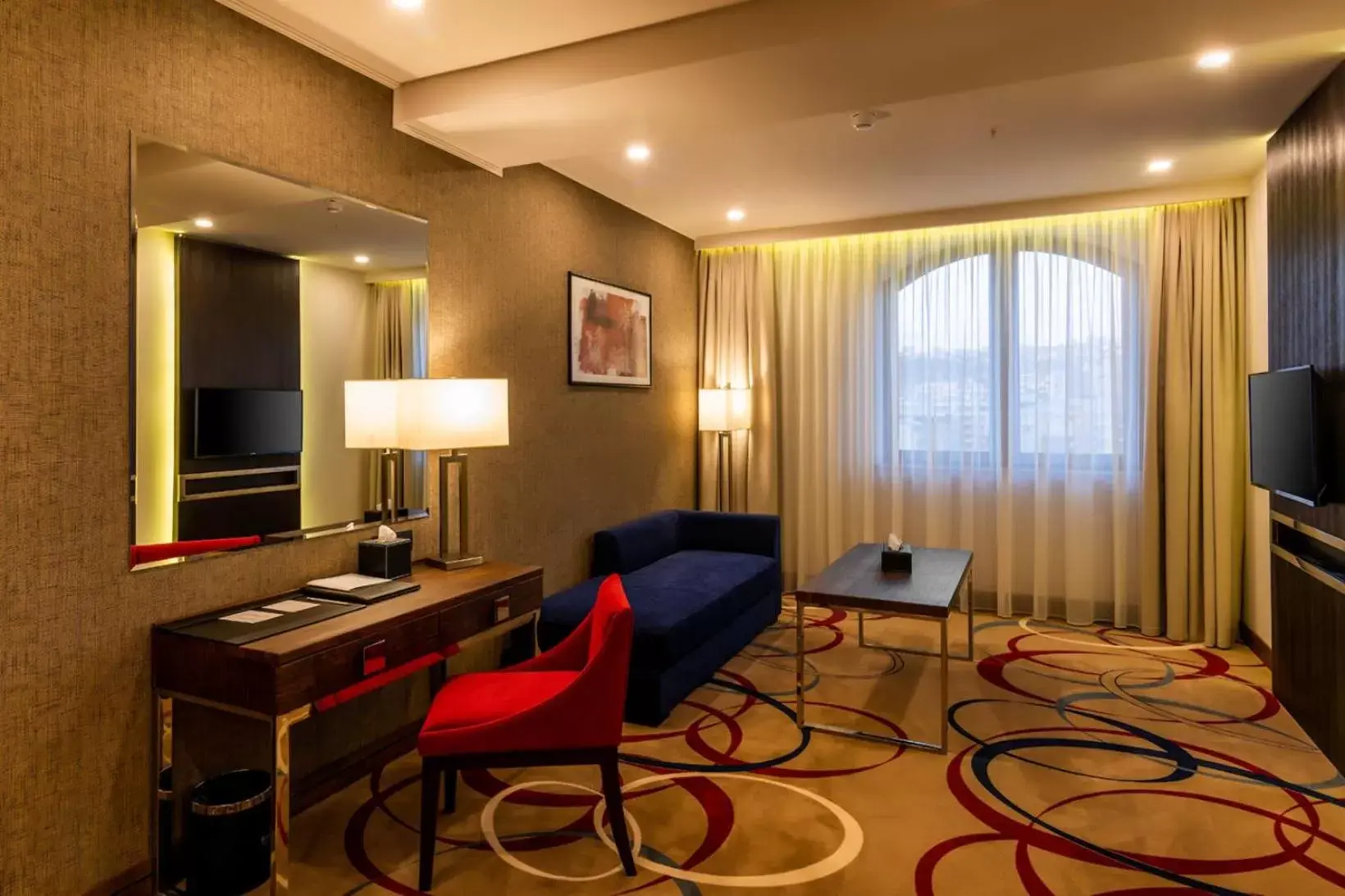 Living room, Seating Area in Ramada Hotel & Suites by Wyndham Yerevan