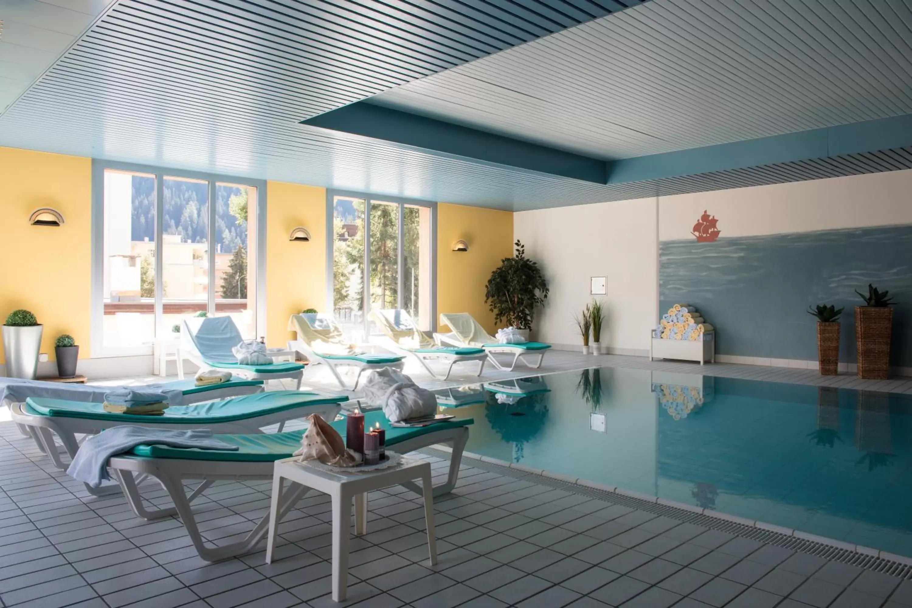 Swimming pool in Central Swiss Quality Sporthotel