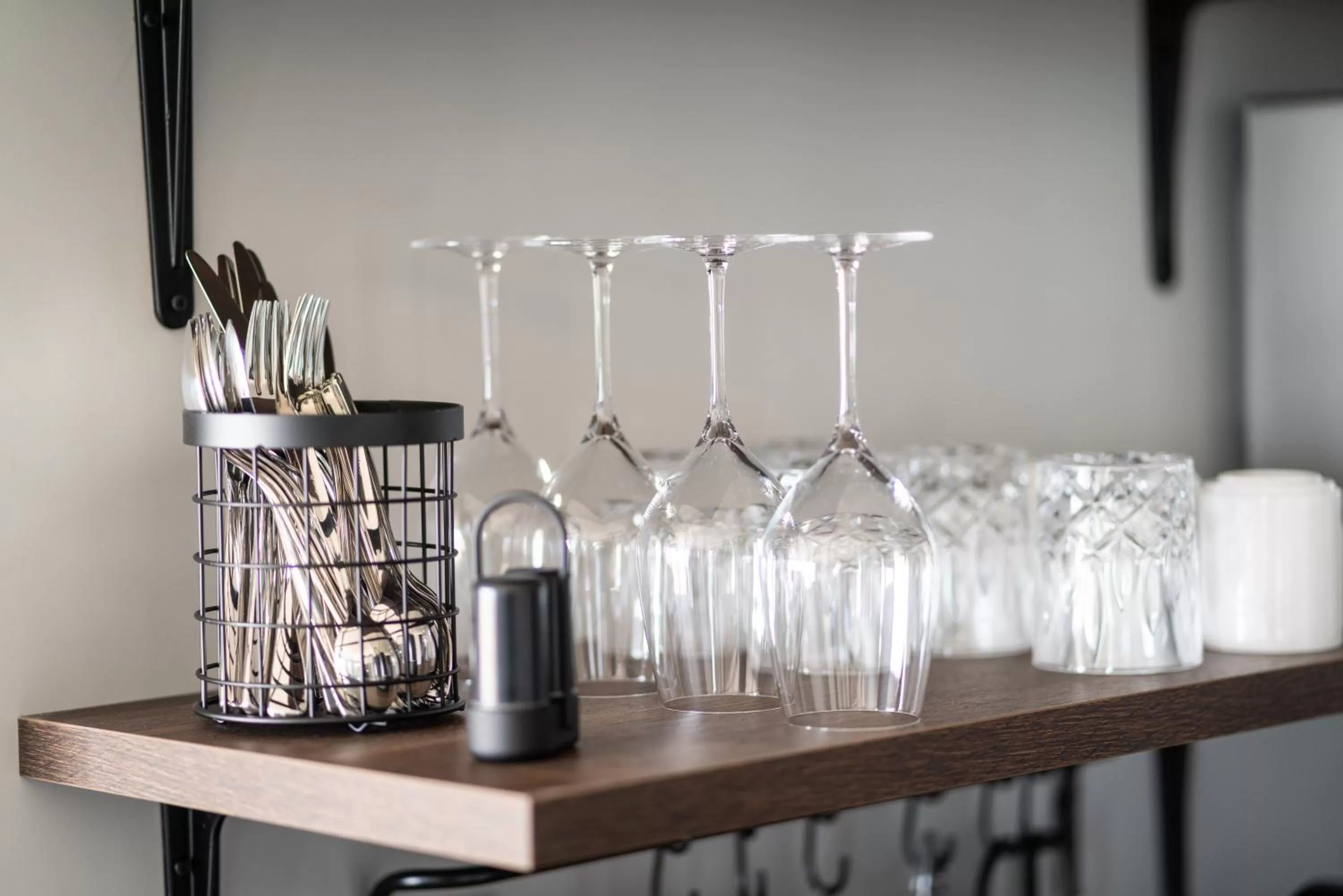 Kitchen or kitchenette in Black F Tower - Serviced Apartments