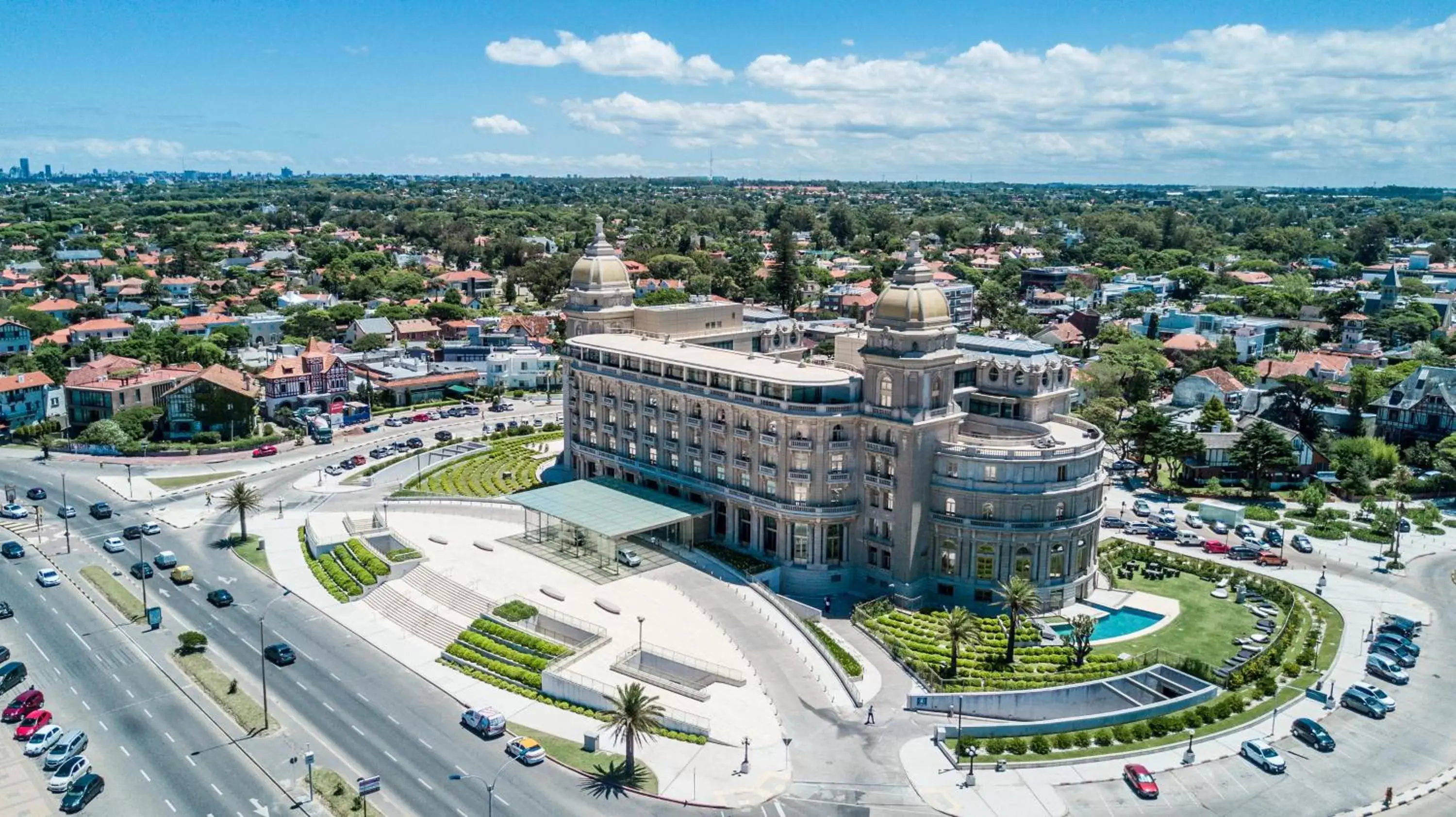 Facade/entrance, Bird's-eye View in Sofitel Montevideo Casino Carrasco & Spa