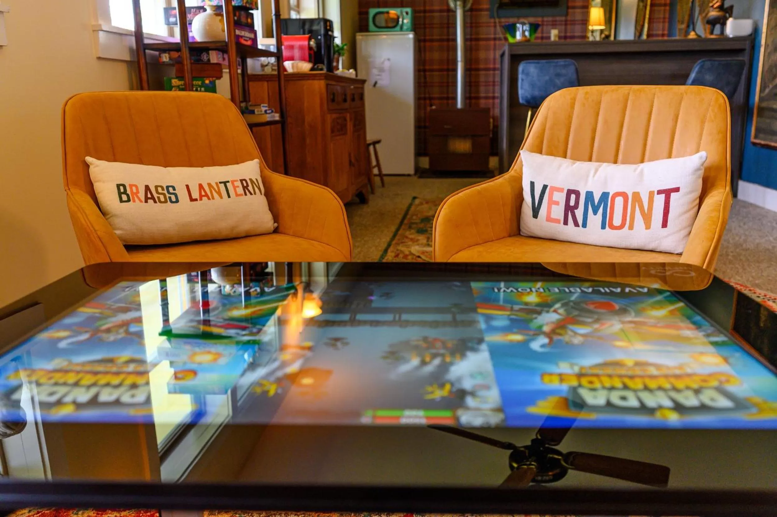 Game Room in Brass Lantern Inn